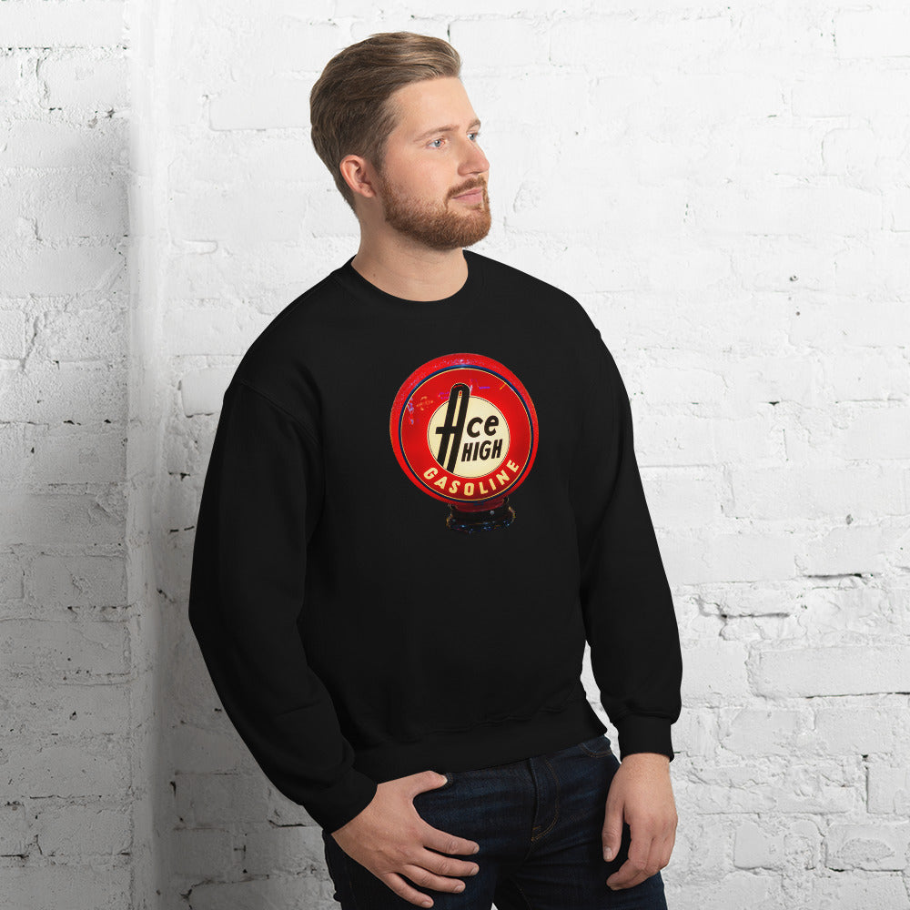 Ace High Gas Globe Style Unisex Sweatshirt