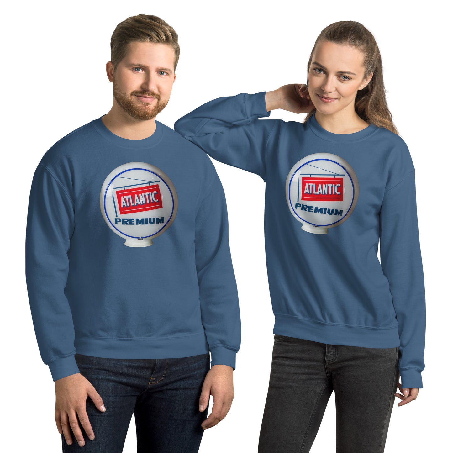 Atlantic Premium Globe Style Unisex Sweatshirt