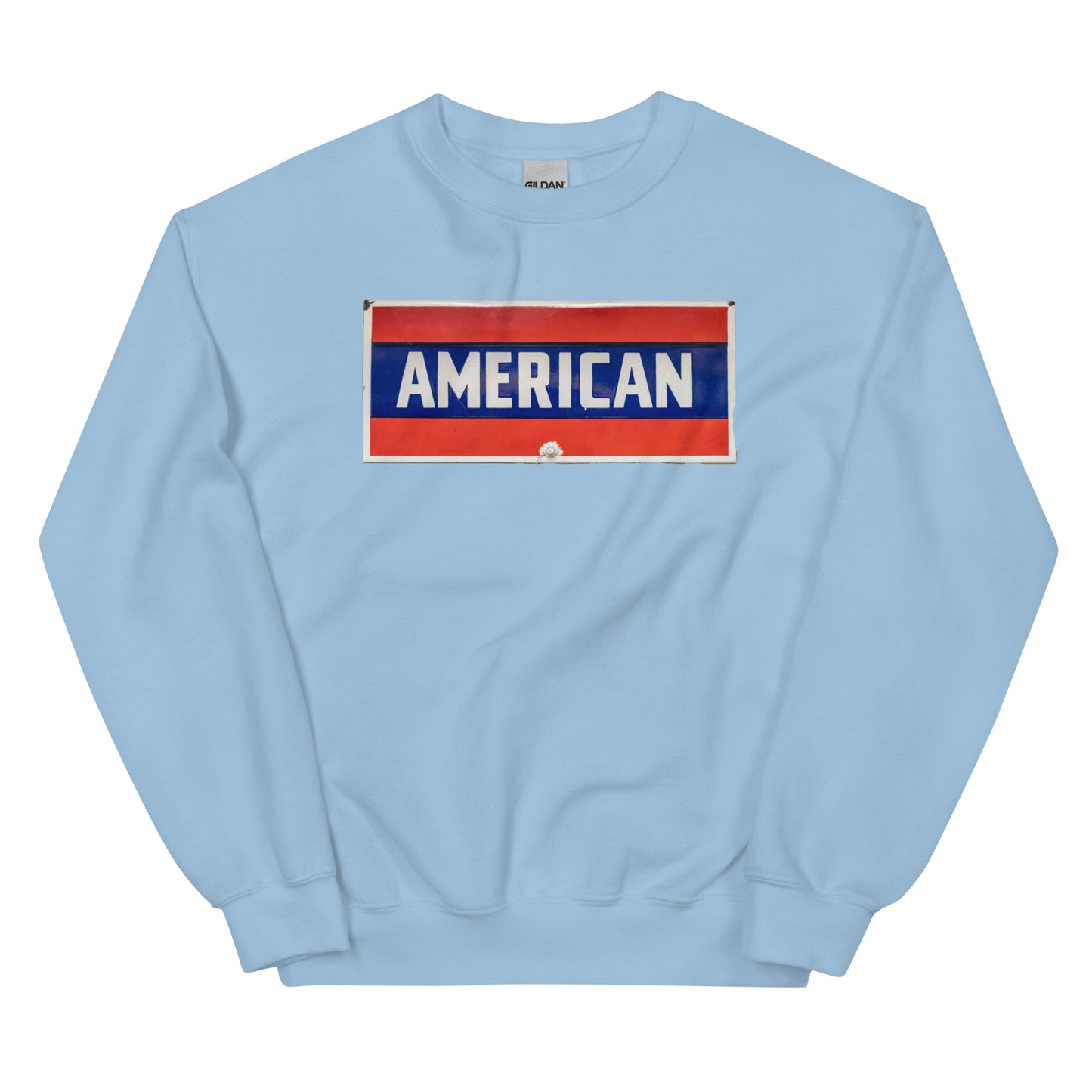 American Sign Porcelain Vintage StyleUnisex Sweatshirt