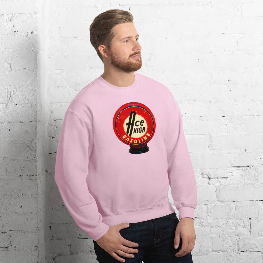 Ace High Gas Globe Style Unisex Sweatshirt