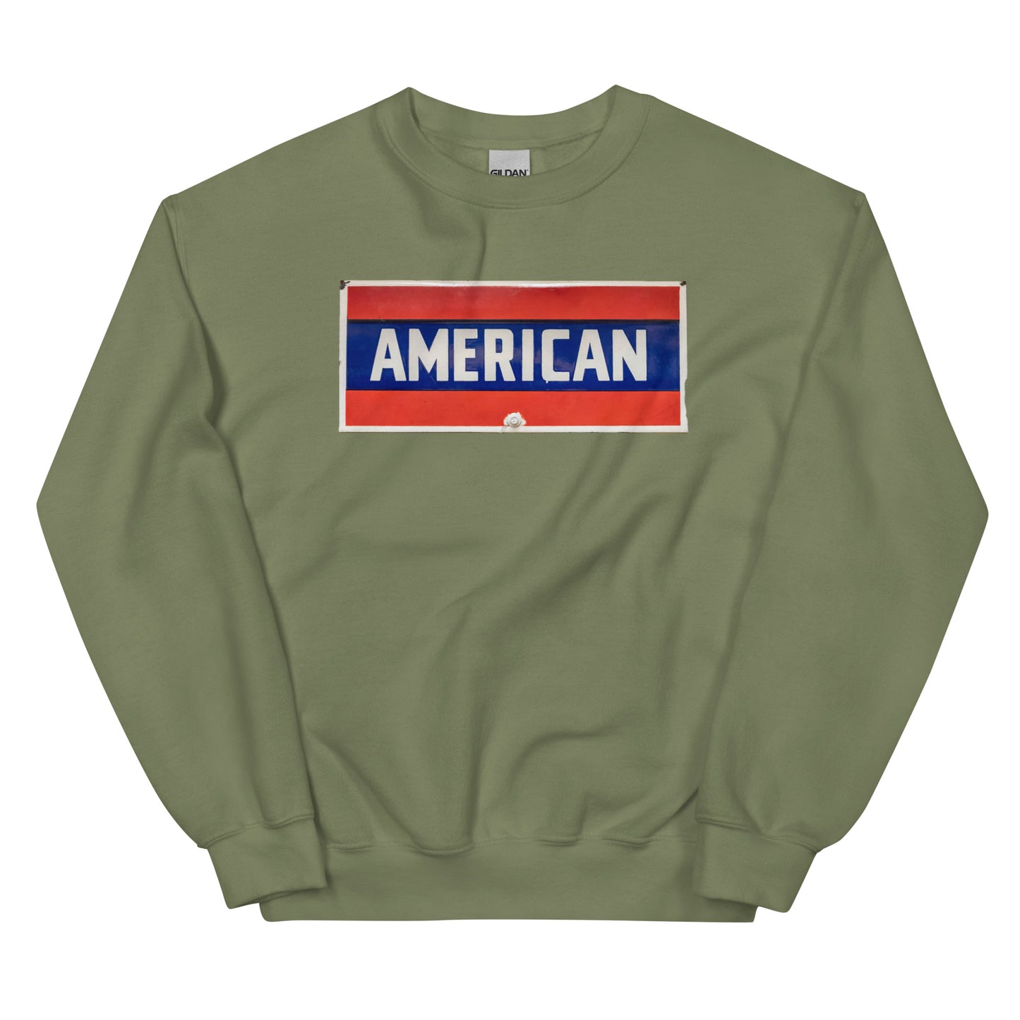 American Sign Porcelain Vintage StyleUnisex Sweatshirt