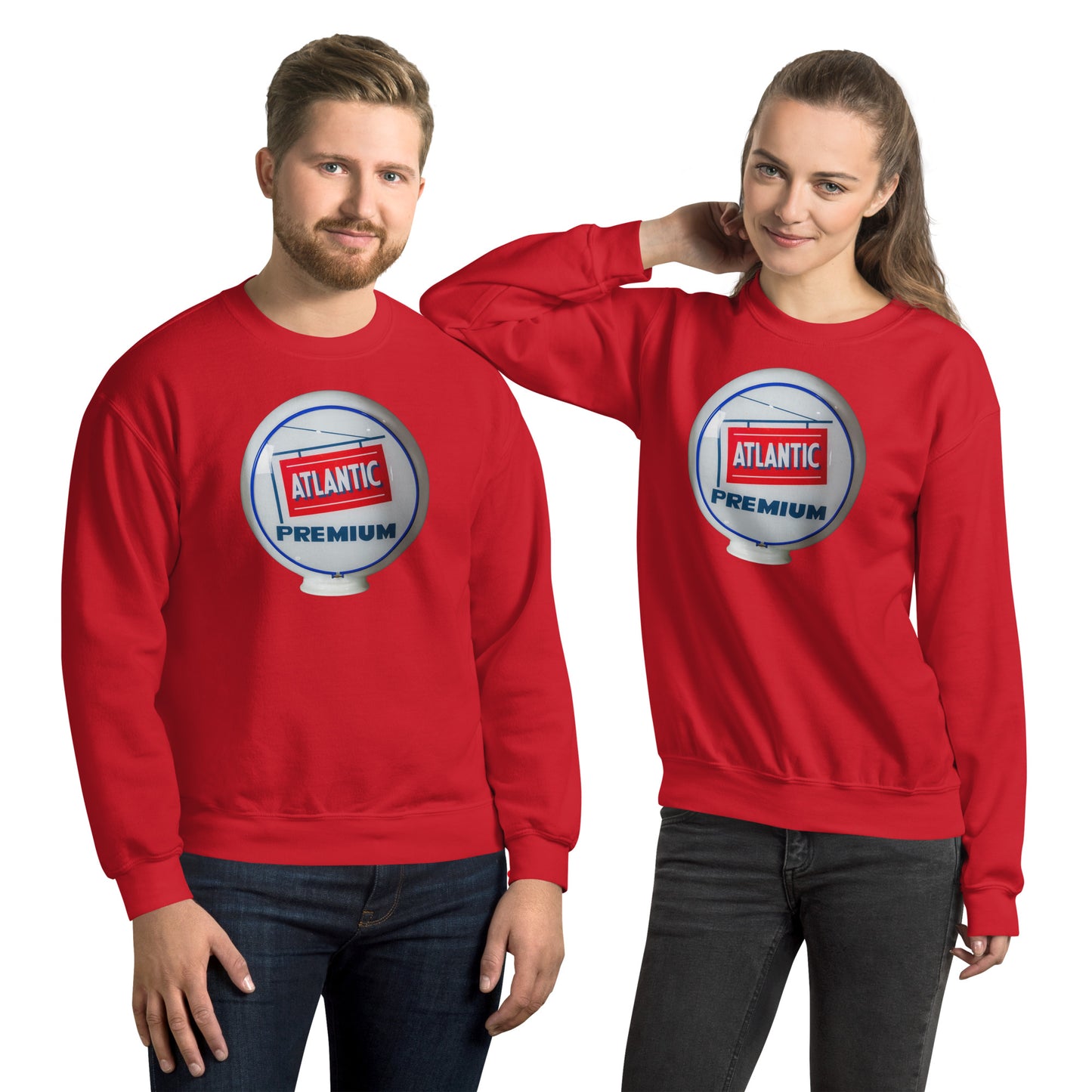 Atlantic Premium Globe Style Unisex Sweatshirt