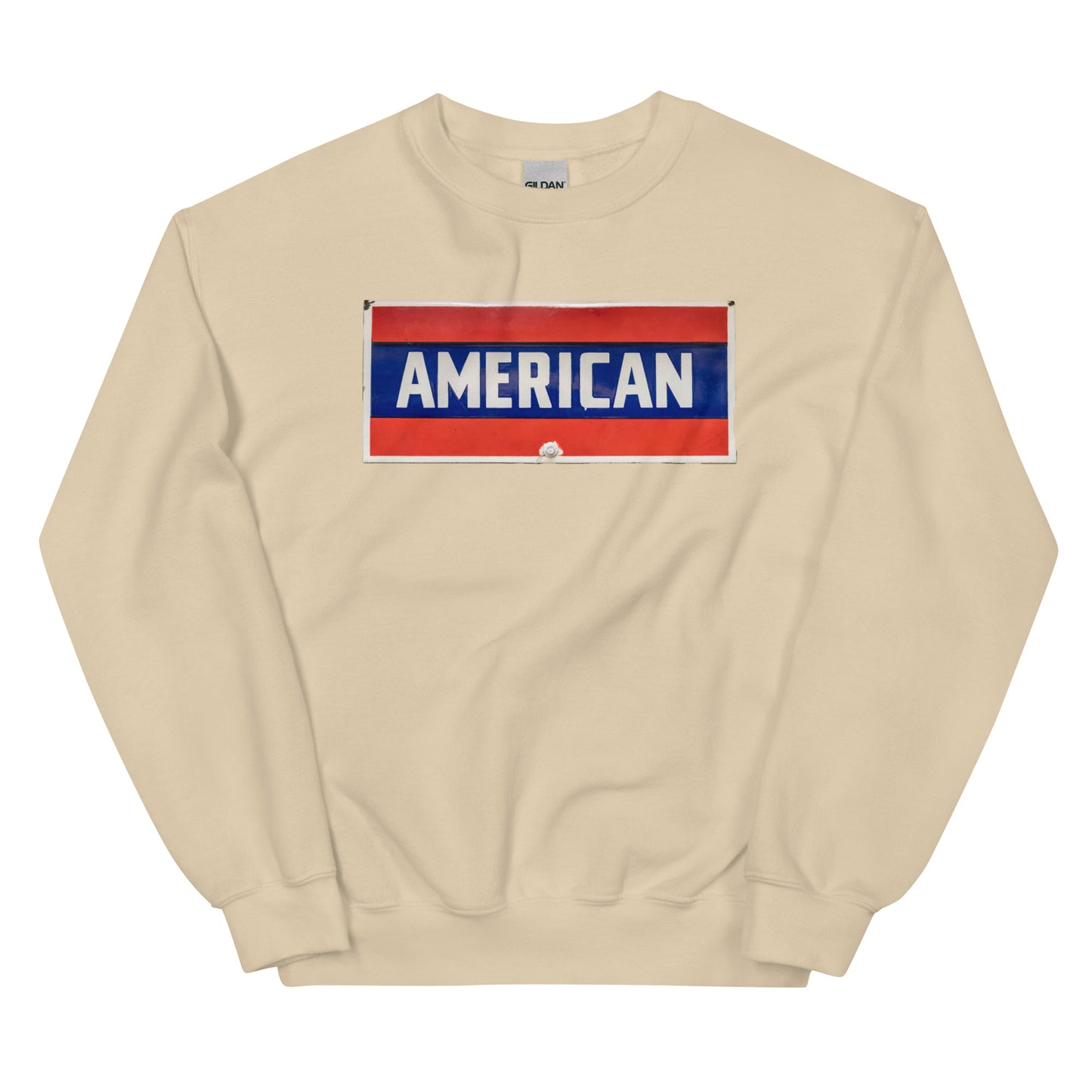 American Sign Porcelain Vintage StyleUnisex Sweatshirt