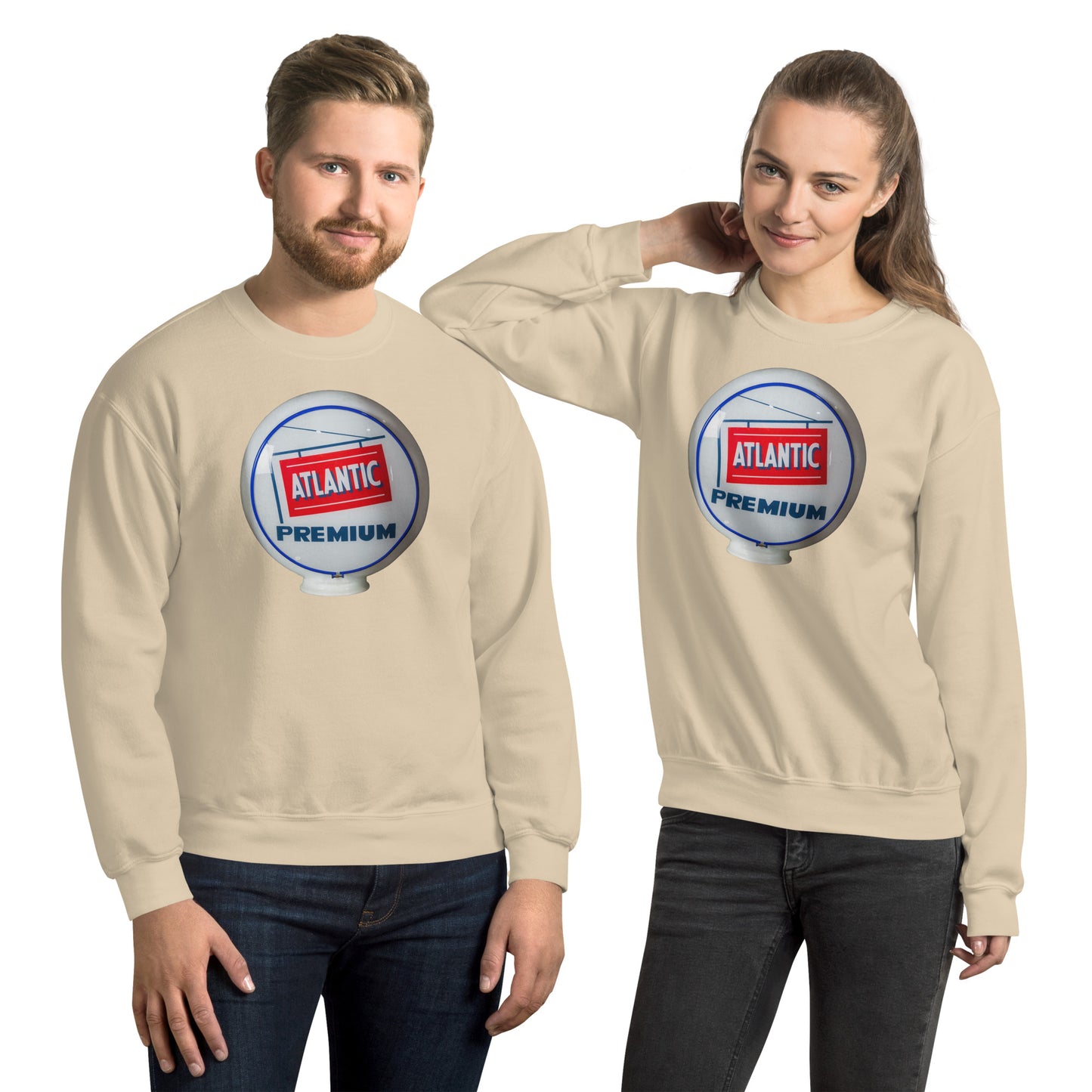 Atlantic Premium Globe Style Unisex Sweatshirt