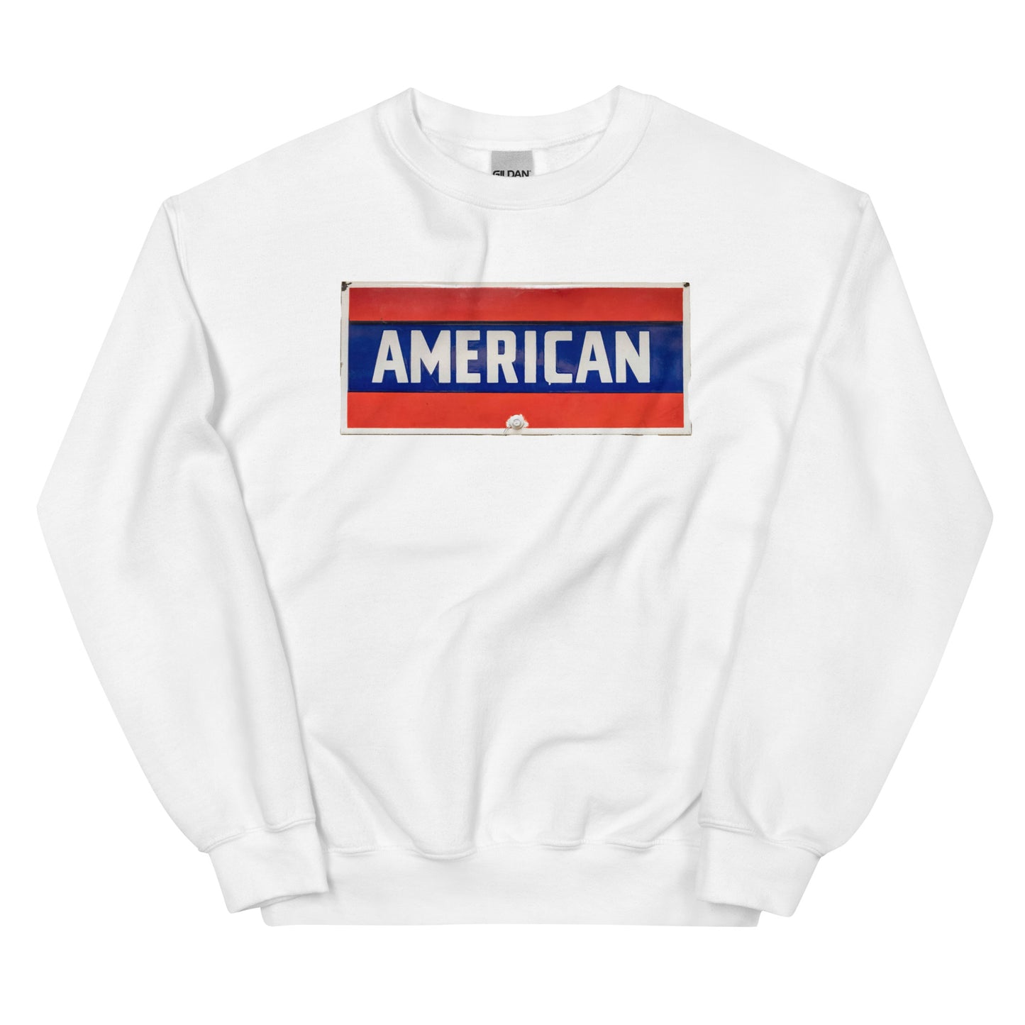 American Sign Porcelain Vintage StyleUnisex Sweatshirt