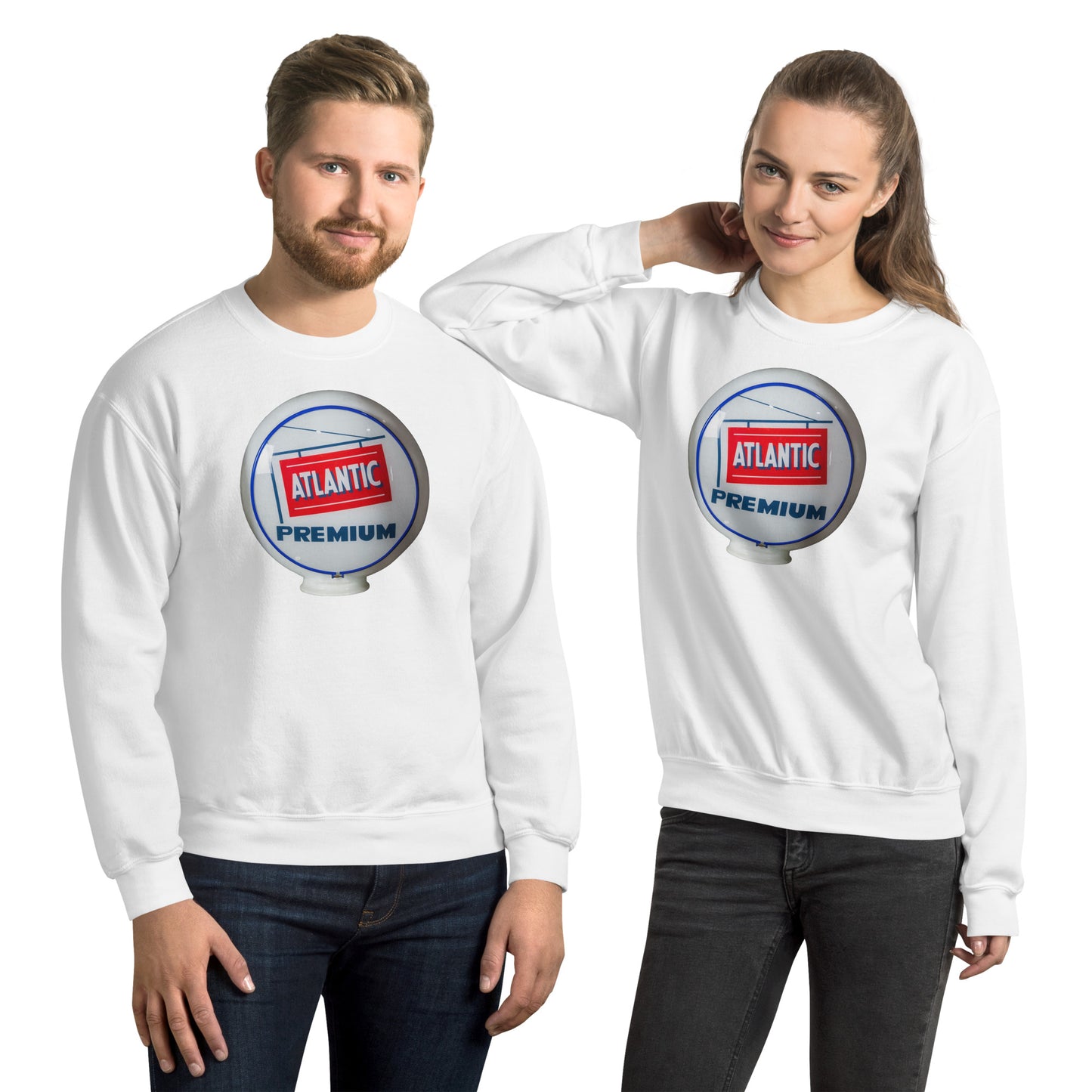 Atlantic Premium Globe Style Unisex Sweatshirt