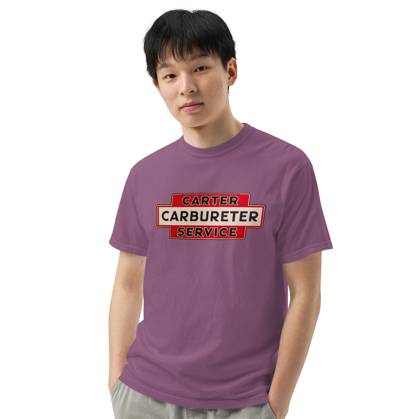 Carter Carb Service Unisex Heavyweight T-shirt Design