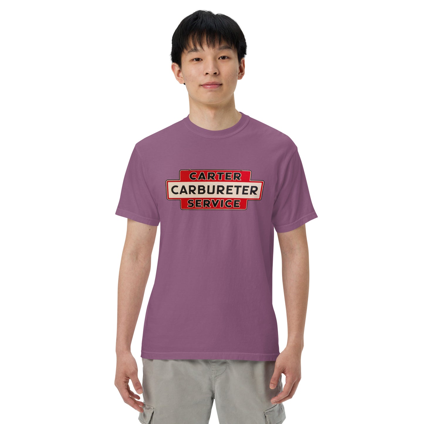 Carter Carb Service Unisex Heavyweight T-shirt Design