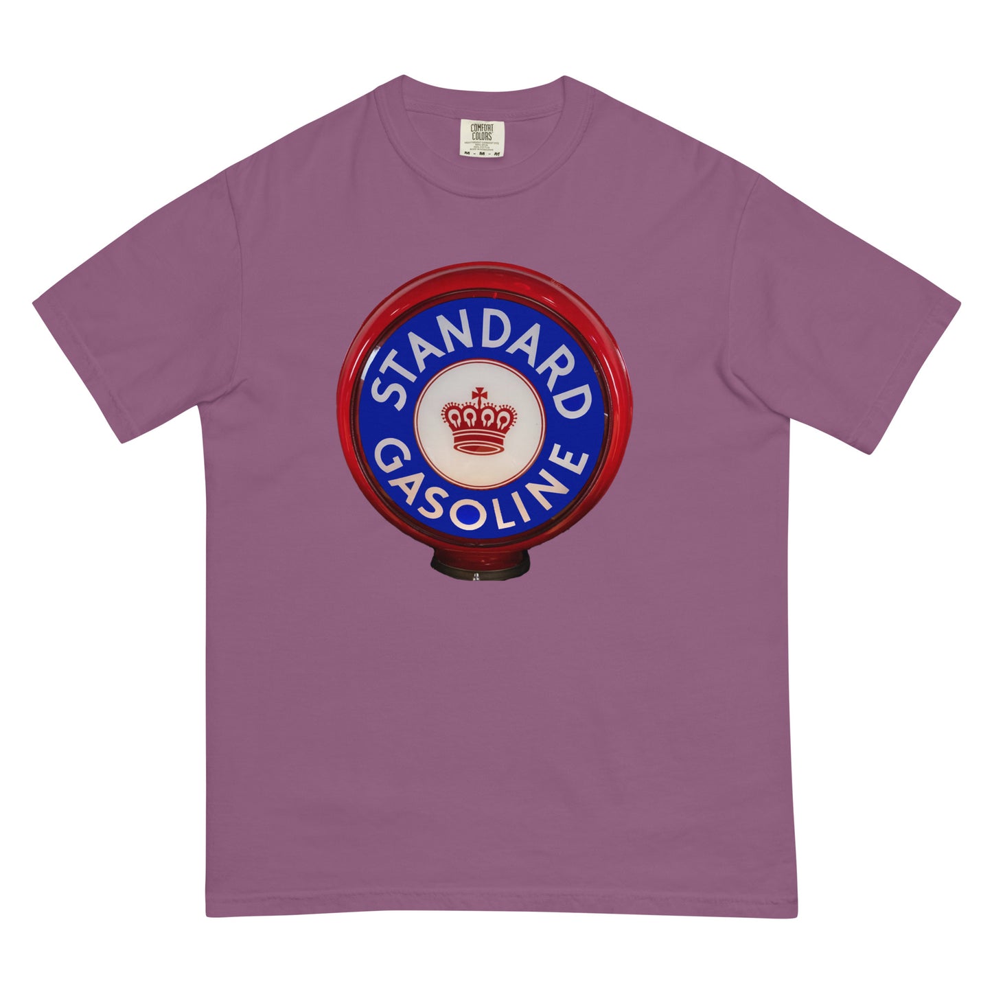 Retro Gas Globe Standard Gasoline Unisex garment-dyed heavyweight t-shirt