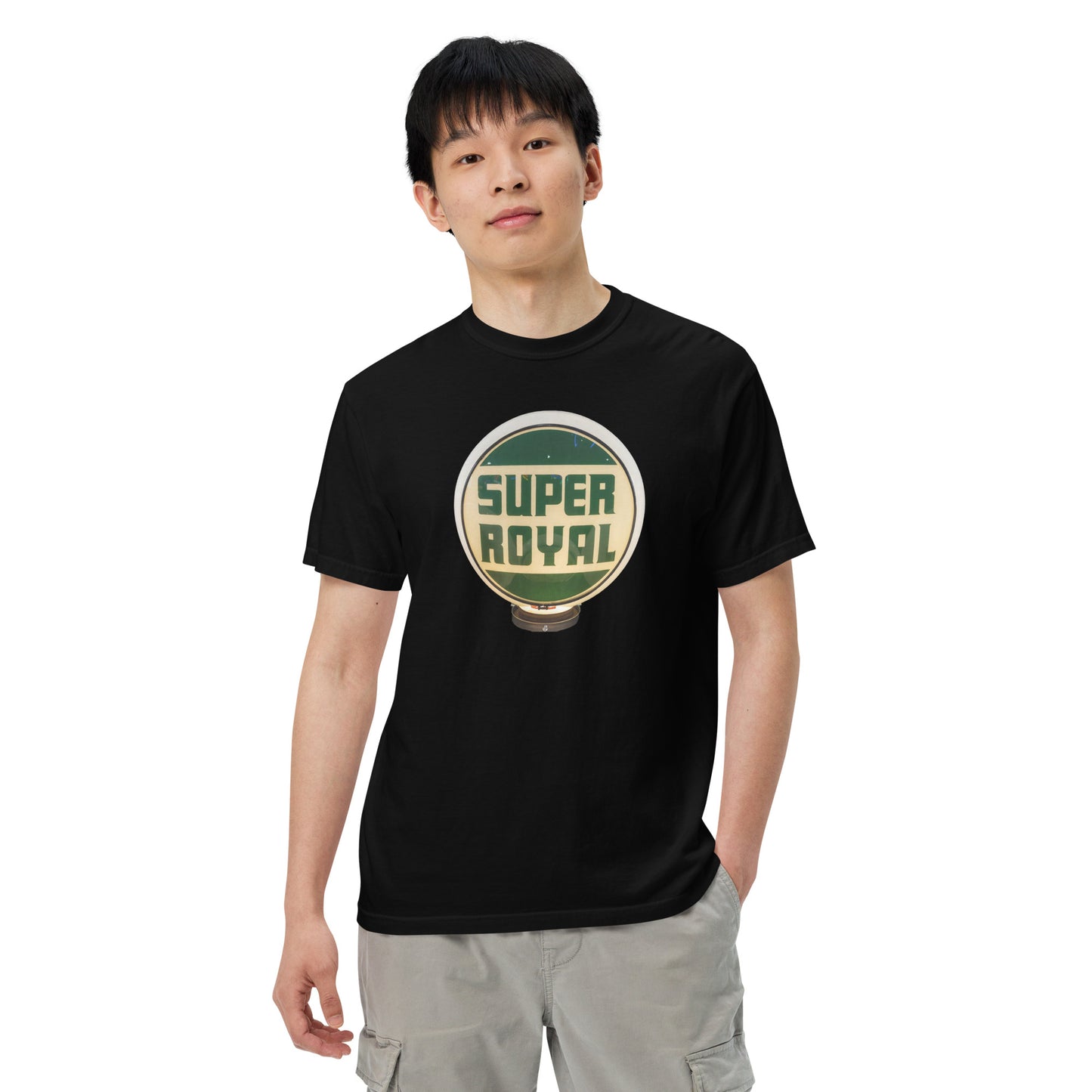 Super Royal Globe Unisex Heavyweight T-Shirt Design