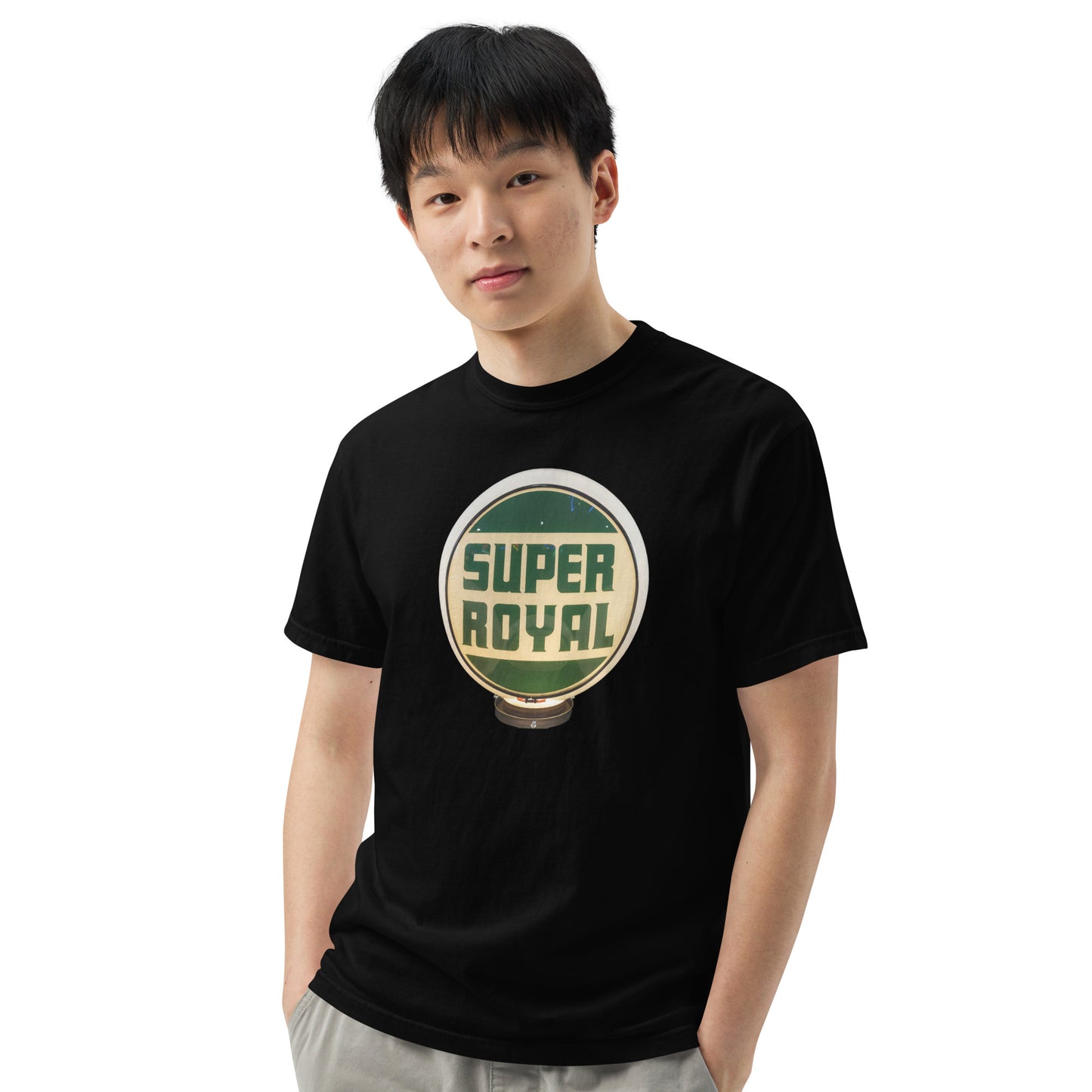 Super Royal Globe Unisex Heavyweight T-Shirt Design