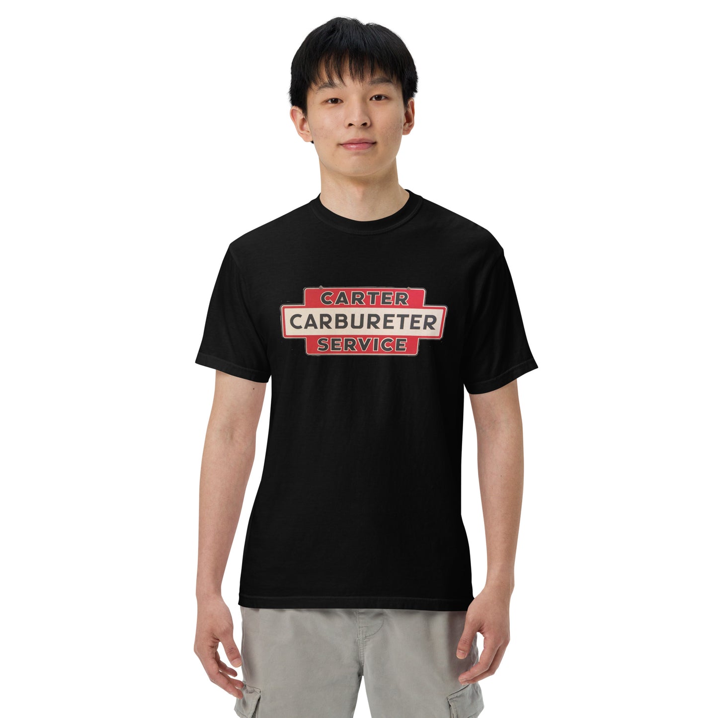 Carter Carb Service Unisex Heavyweight T-shirt Design