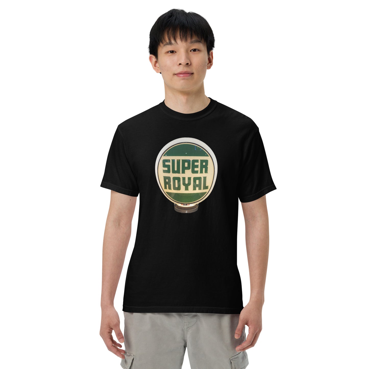 Super Royal Globe Unisex Heavyweight T-Shirt Design