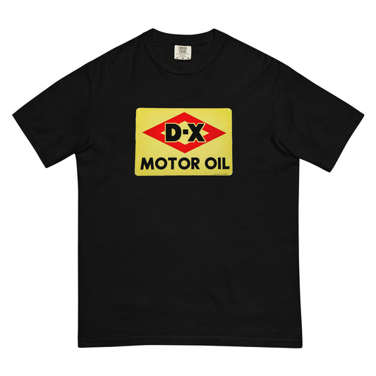 DX Oil Vintage Sign Style Unisex garment-dyed heavyweight t-shirt