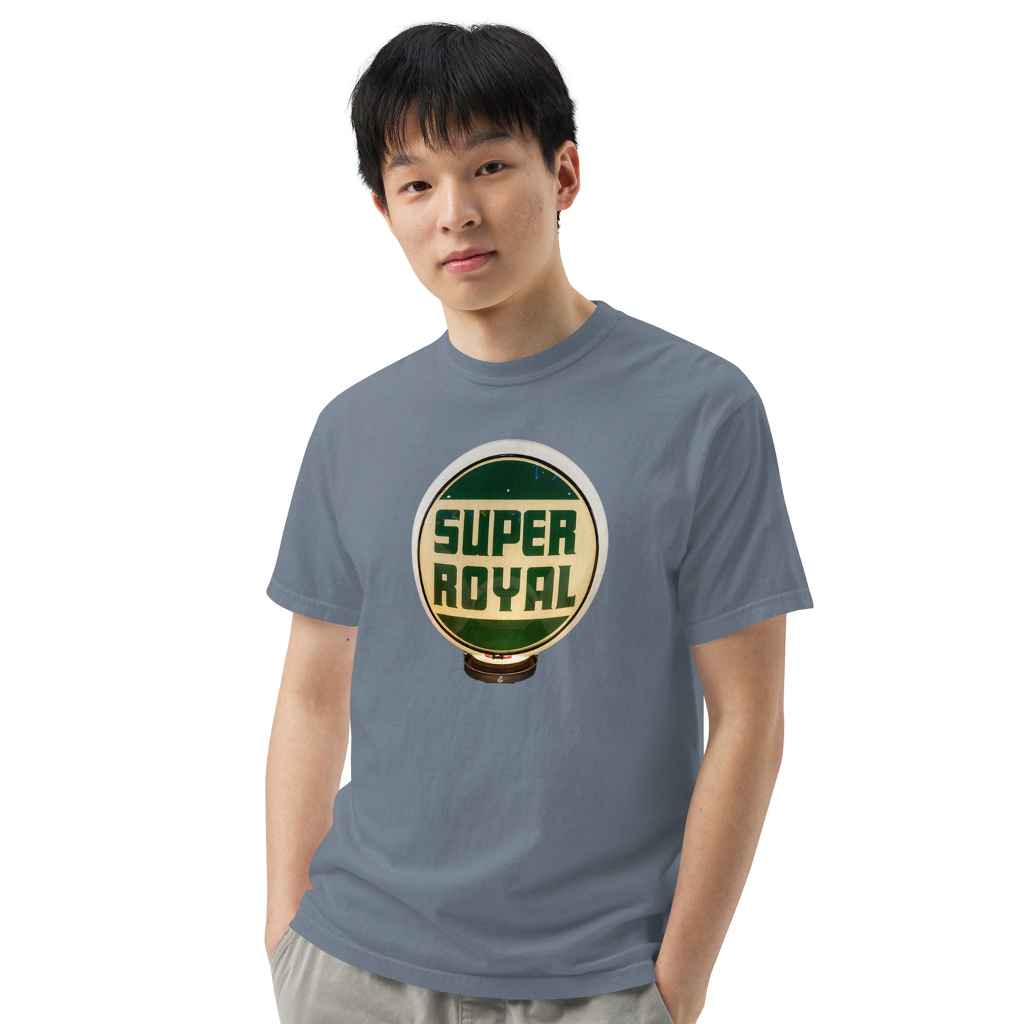 Super Royal Globe Unisex Heavyweight T-Shirt Design