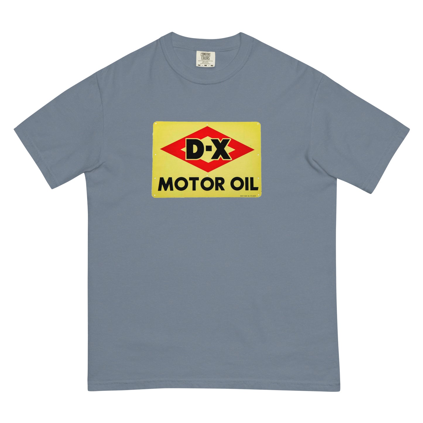 DX Oil Vintage Sign Style Unisex garment-dyed heavyweight t-shirt