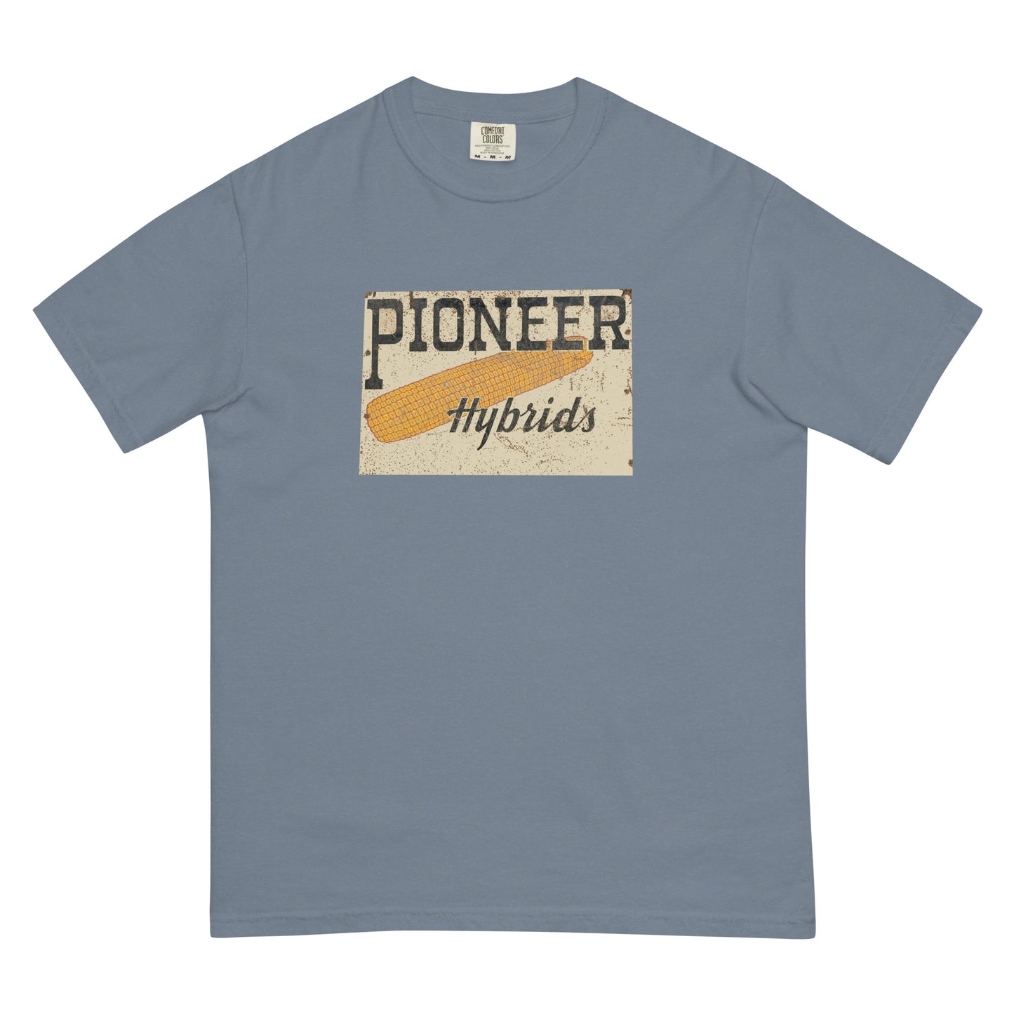 Vintage Pioneer Sign Unisex garment-dyed heavyweight t-shirt