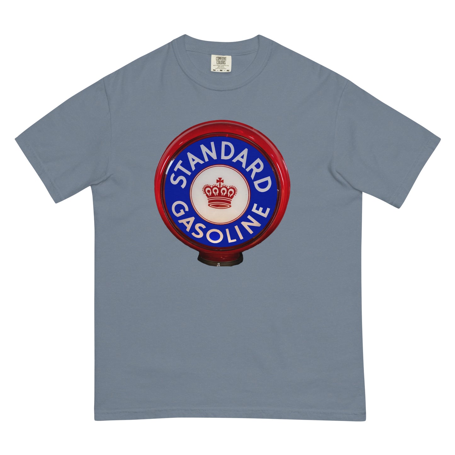 Retro Gas Globe Standard Gasoline Unisex garment-dyed heavyweight t-shirt