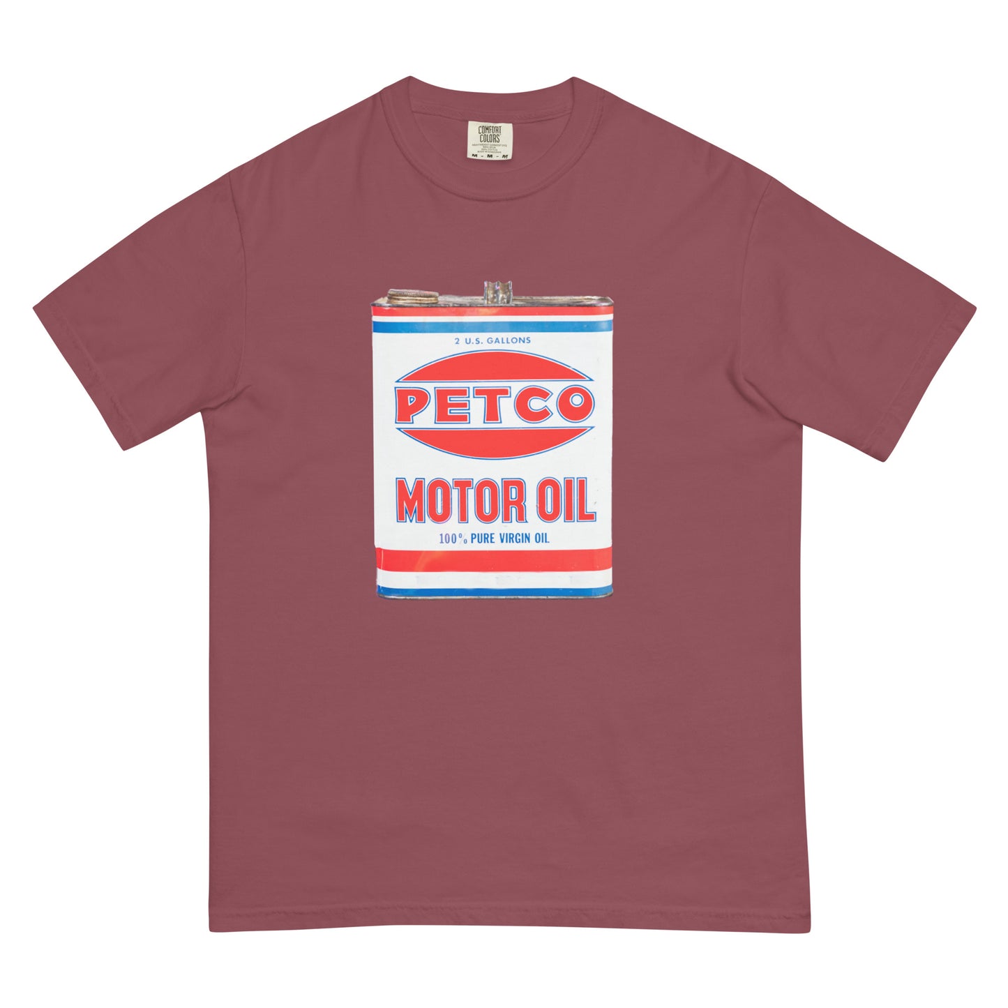 Vintage Petco Oil Can Unisex garment-dyed heavyweight t-shirt