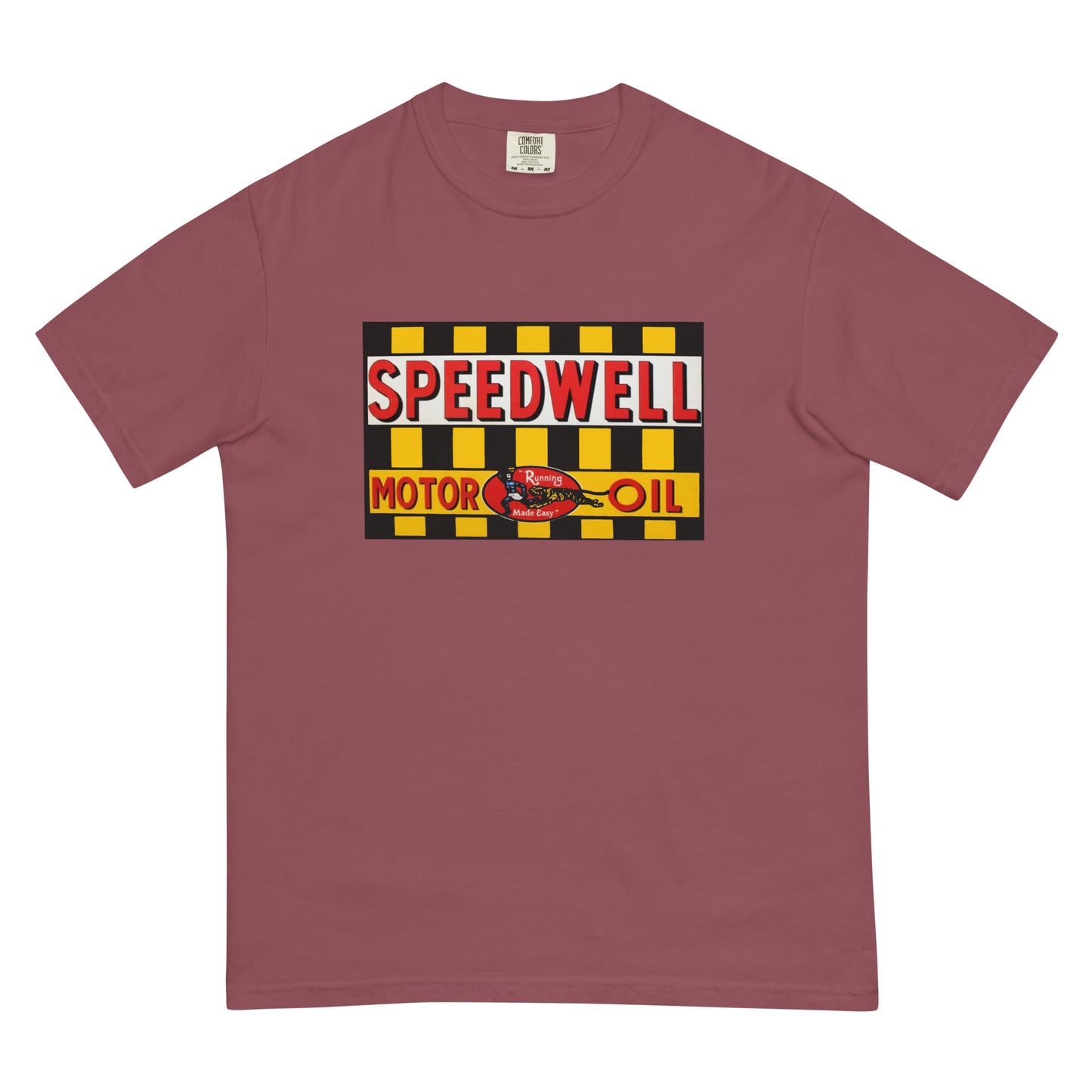 Retro Speedway Tin Syle Unisex garment-dyed heavyweight t-shirt