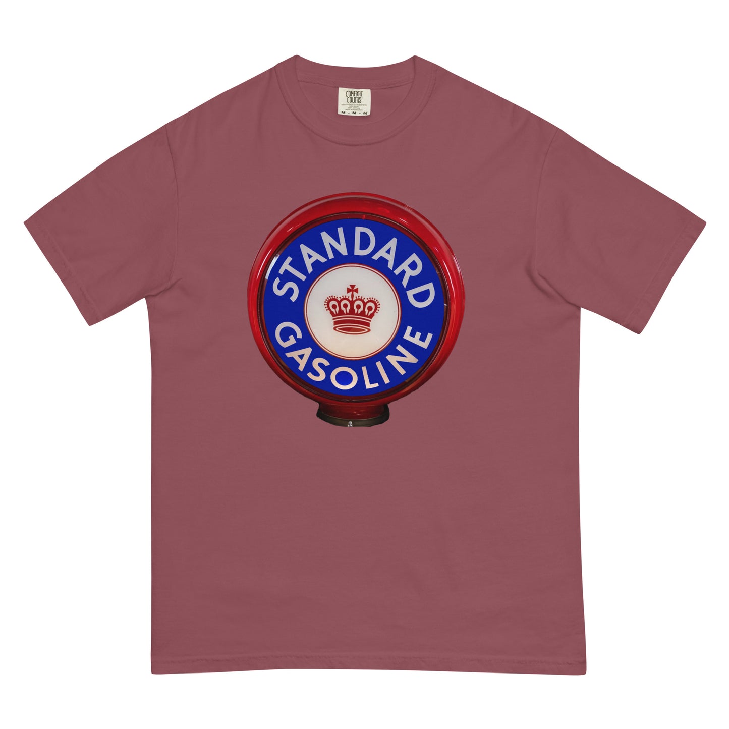 Retro Gas Globe Standard Gasoline Unisex garment-dyed heavyweight t-shirt