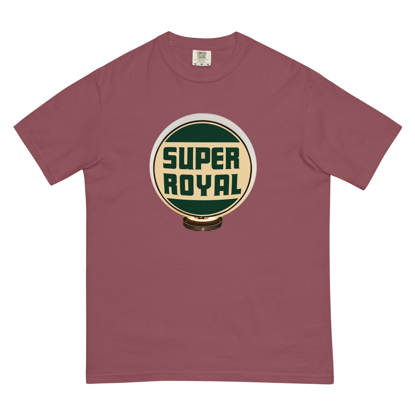 Super Royal Globe Style Unisex garment-dyed heavyweight t-shirt