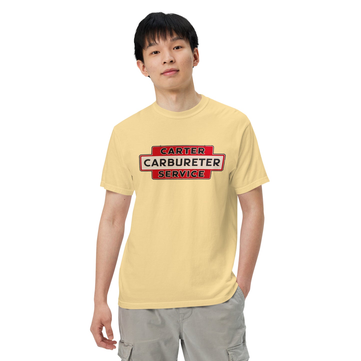 Carter Carb Service Unisex Heavyweight T-shirt Design