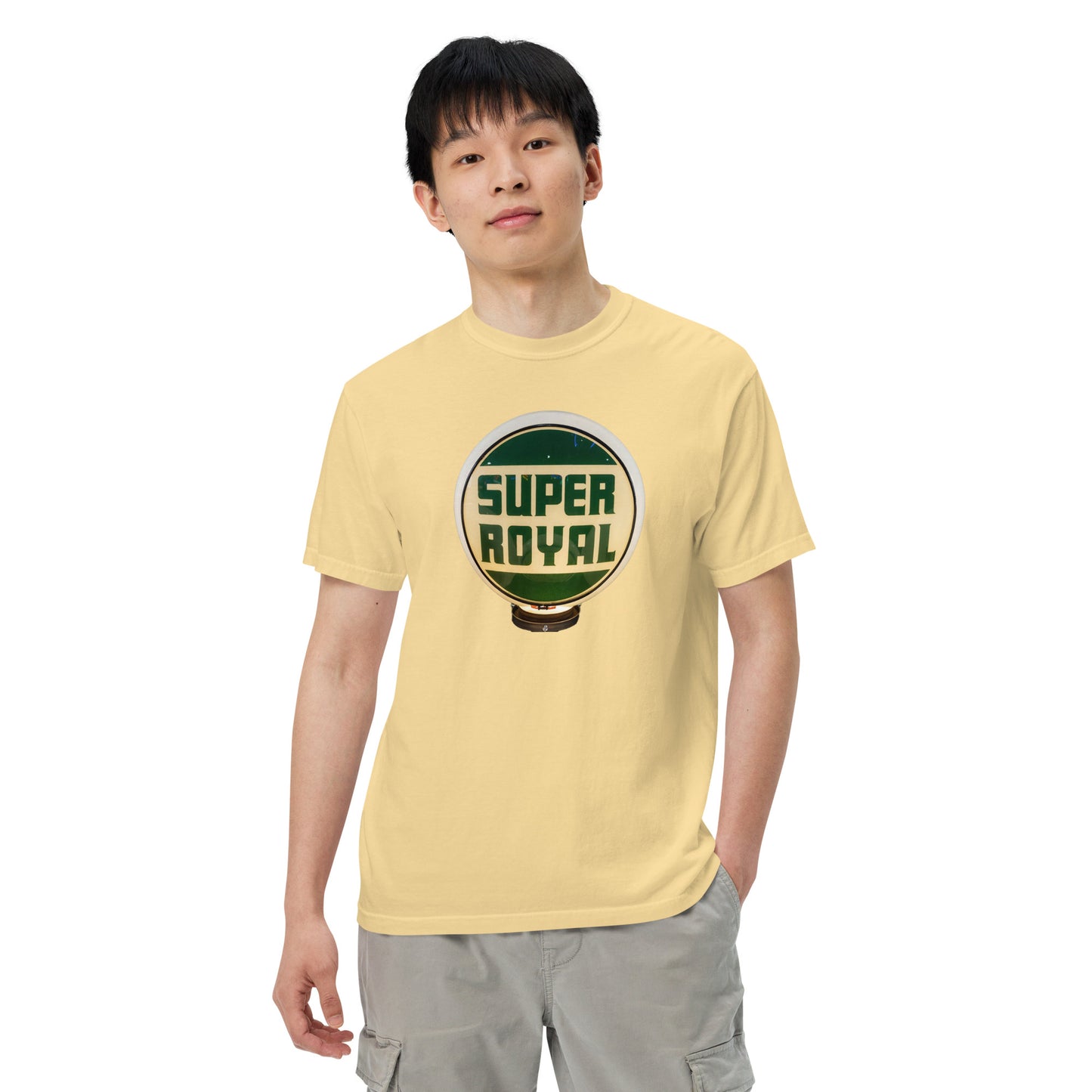 Super Royal Globe Unisex Heavyweight T-Shirt Design