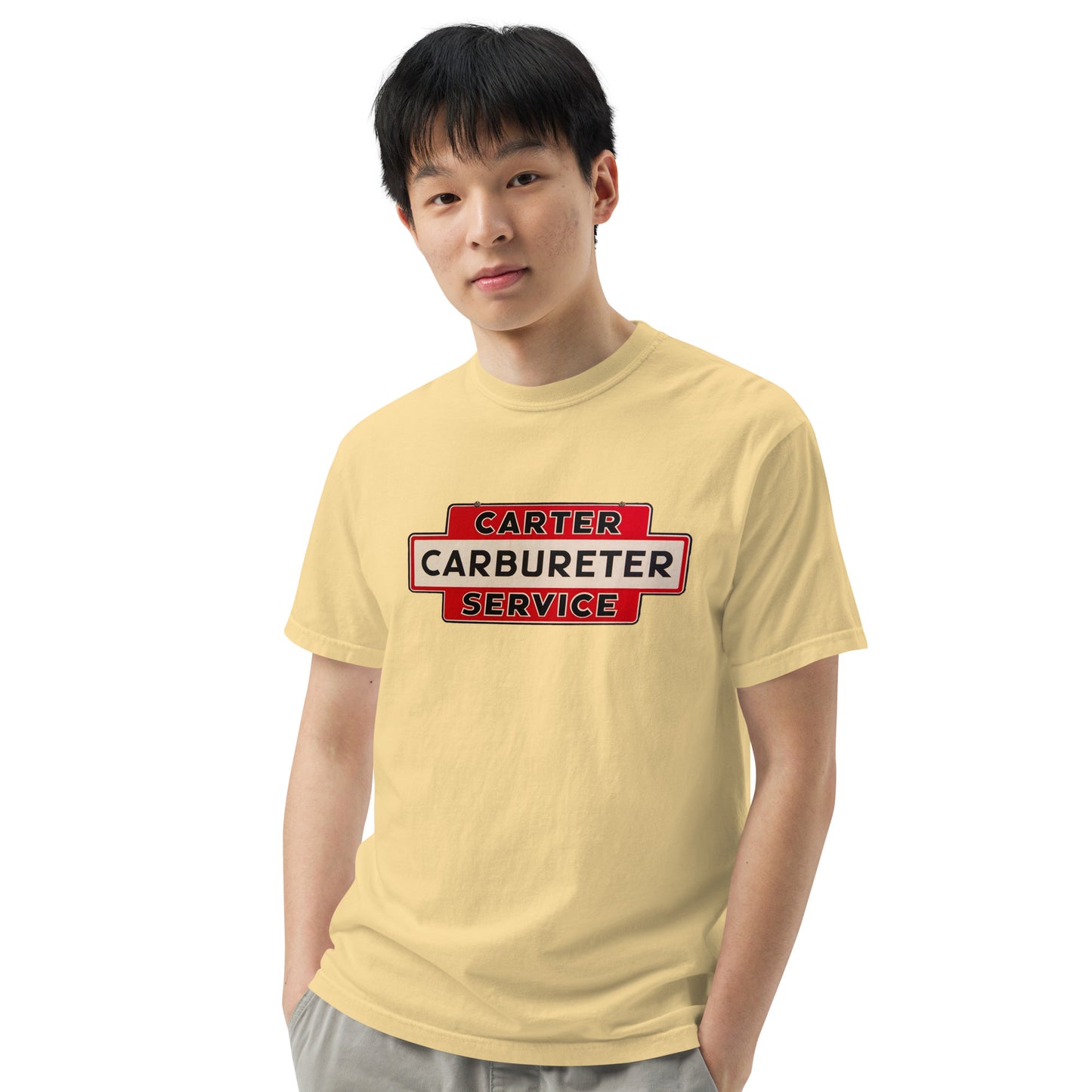 Carter Carb Service Unisex Heavyweight T-shirt Design