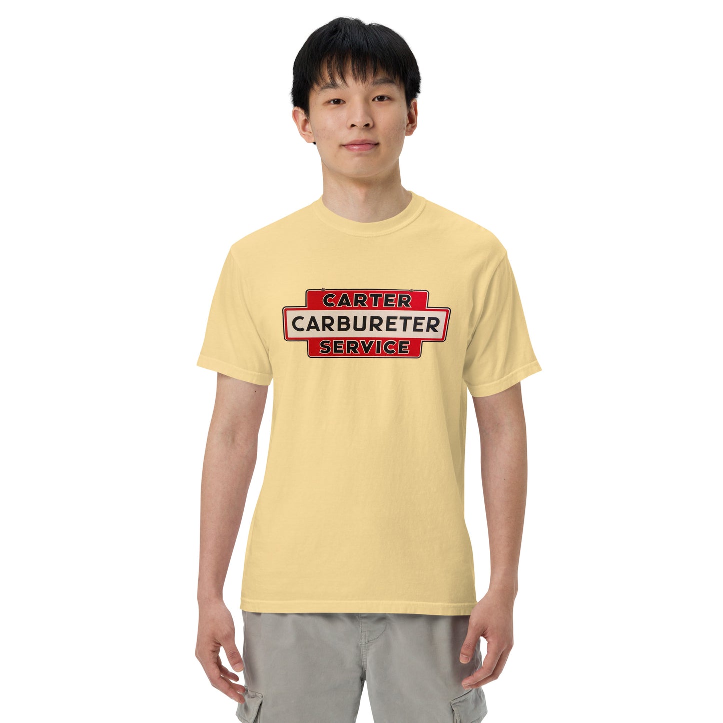 Carter Carb Service Unisex Heavyweight T-shirt Design