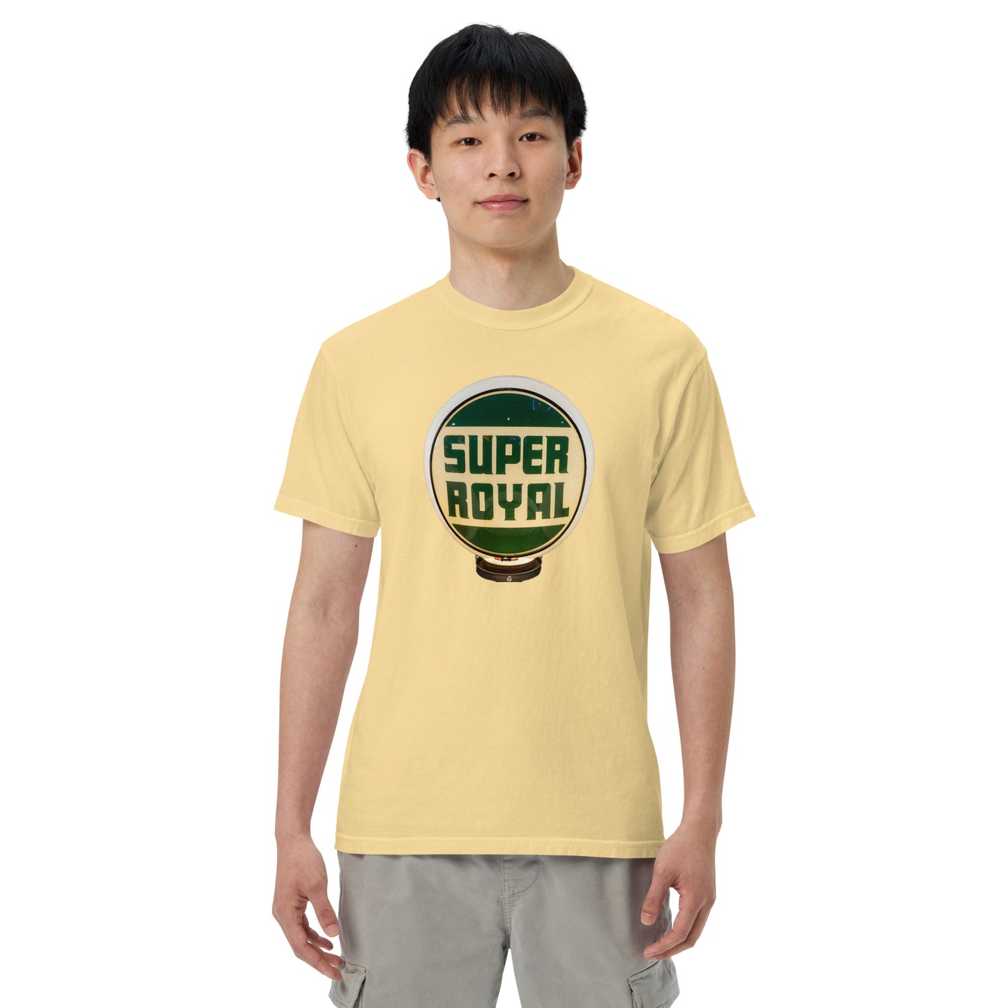 Super Royal Globe Unisex Heavyweight T-Shirt Design