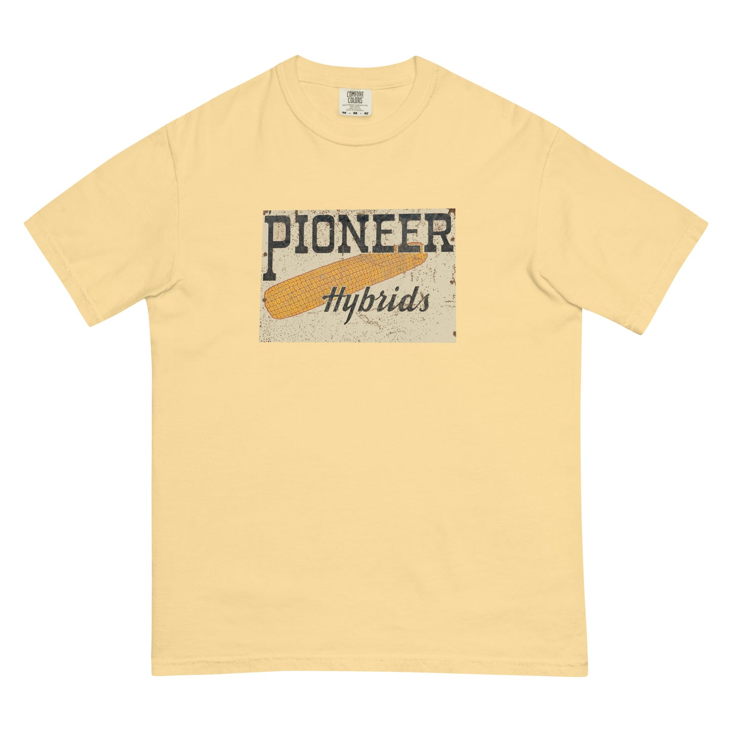 Vintage Pioneer Sign Unisex garment-dyed heavyweight t-shirt