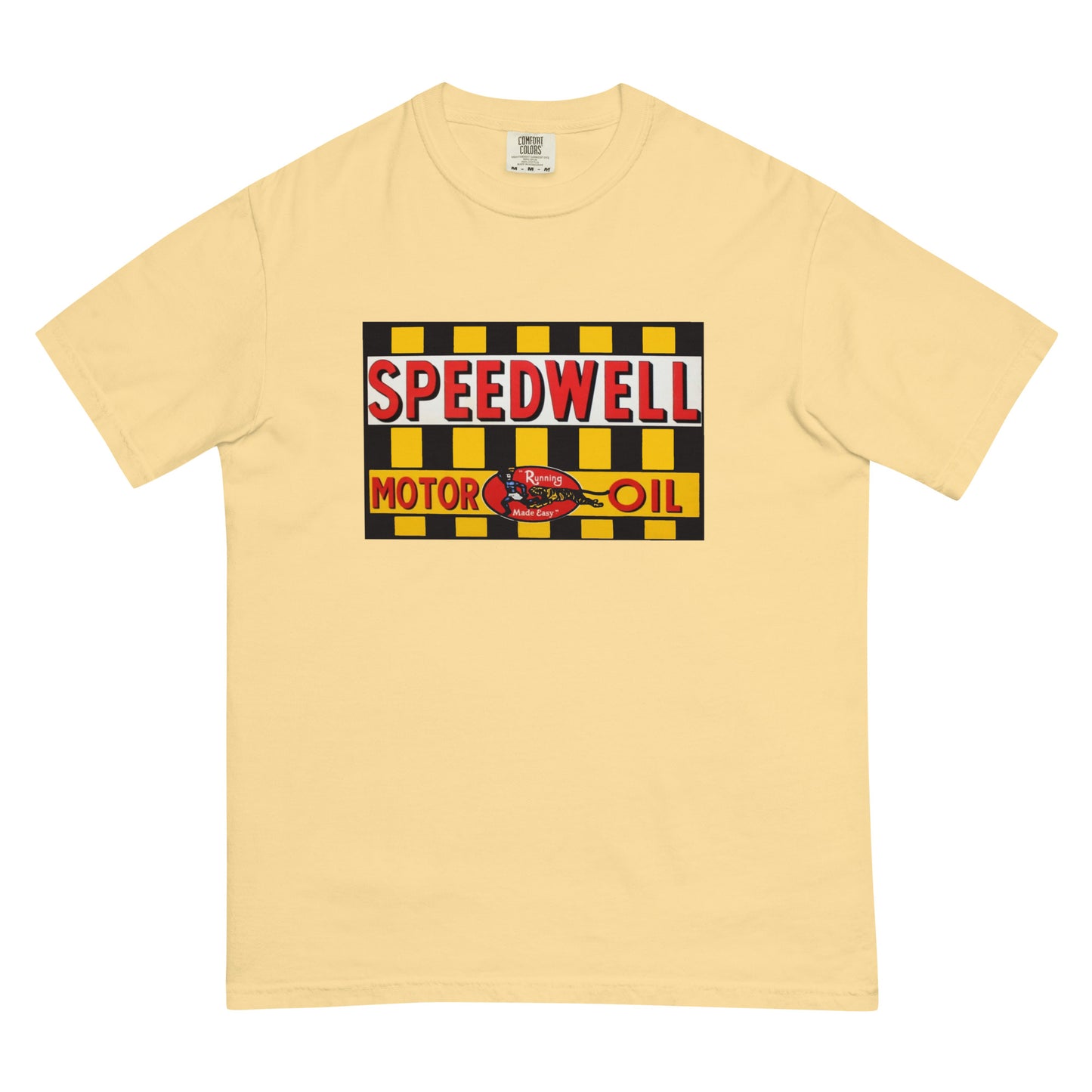 Retro Speedway Tin Syle Unisex garment-dyed heavyweight t-shirt