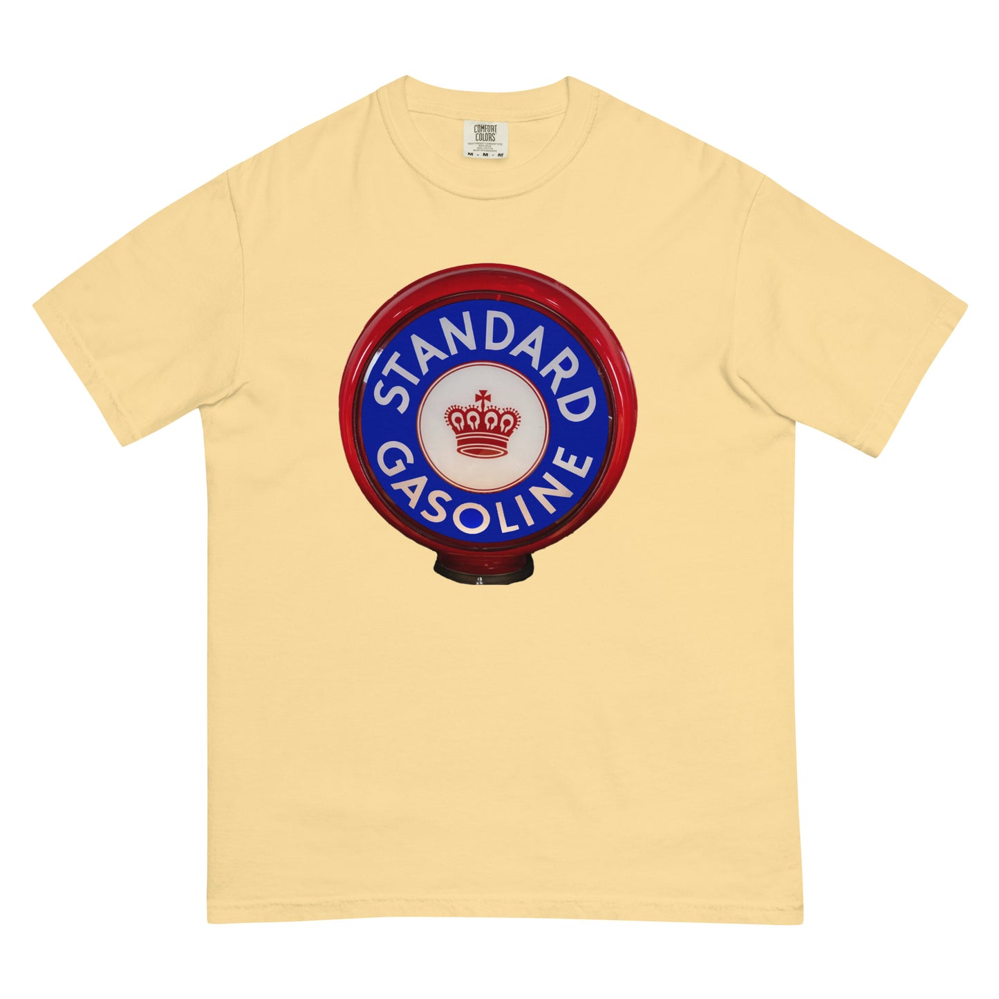 Retro Gas Globe Standard Gasoline Unisex garment-dyed heavyweight t-shirt