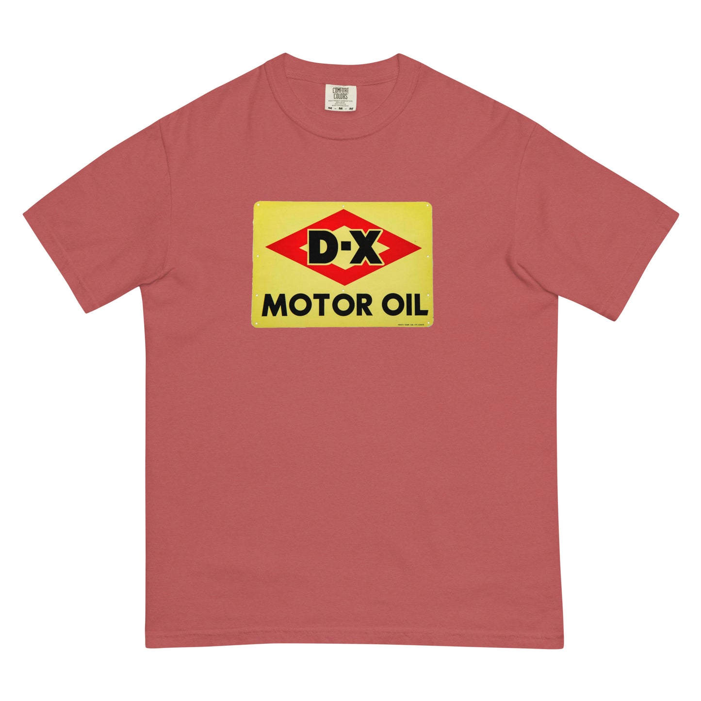 DX Oil Vintage Sign Style Unisex garment-dyed heavyweight t-shirt