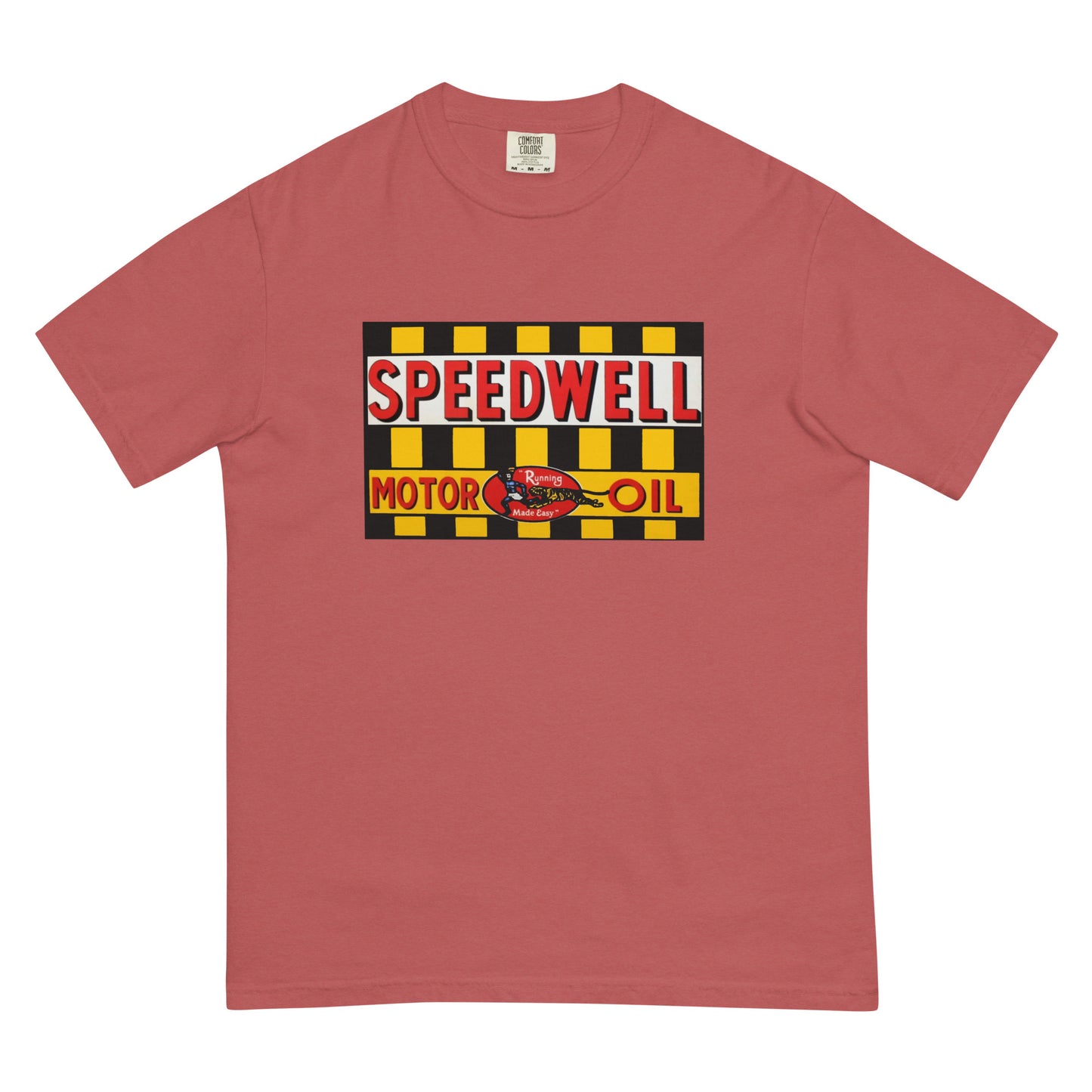 Retro Speedway Tin Syle Unisex garment-dyed heavyweight t-shirt