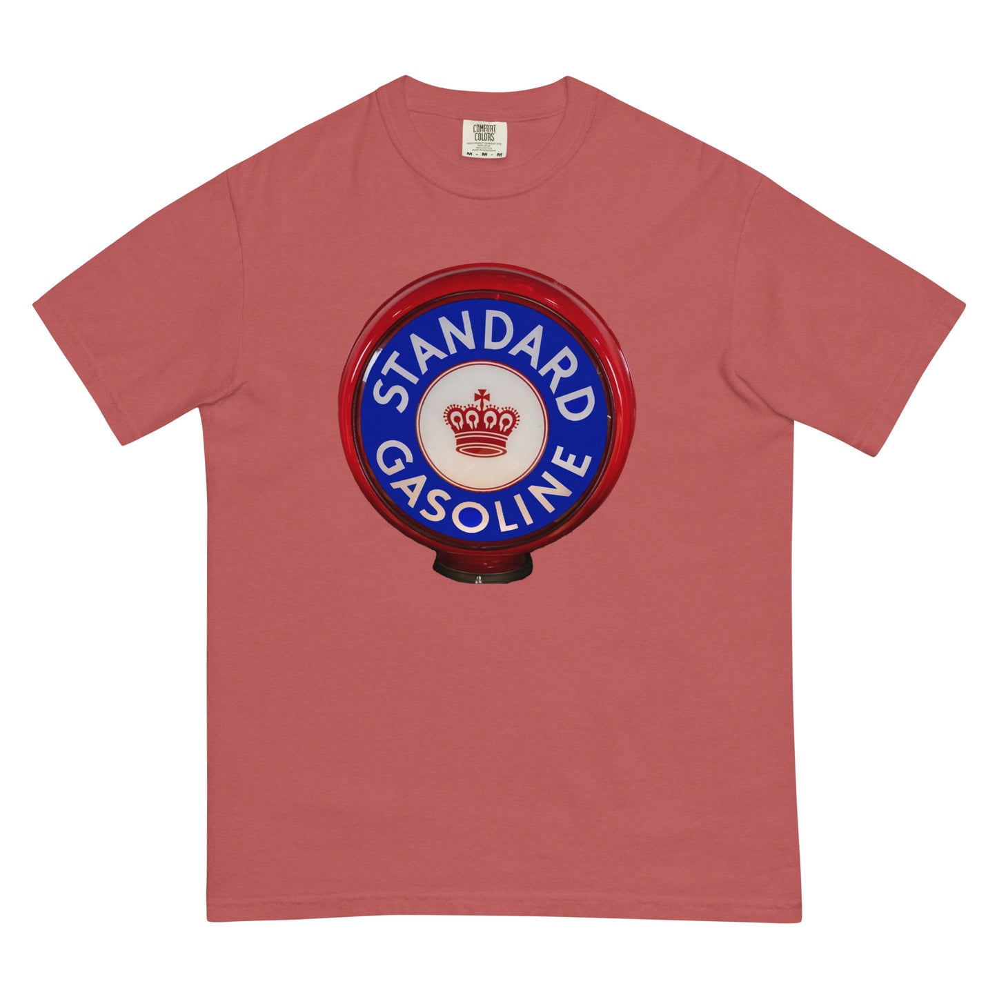 Retro Gas Globe Standard Gasoline Unisex garment-dyed heavyweight t-shirt