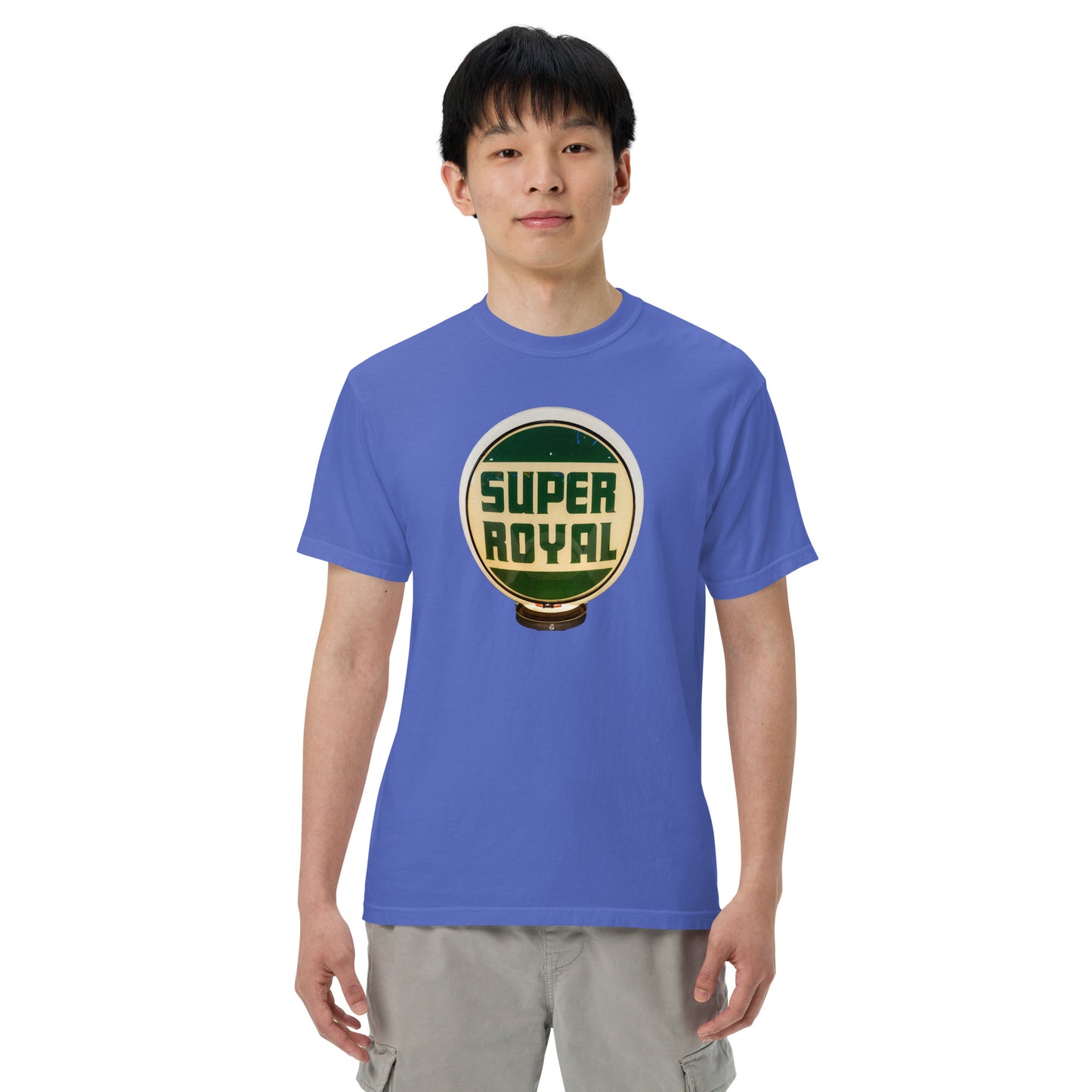 Super Royal Globe Unisex Heavyweight T-Shirt Design