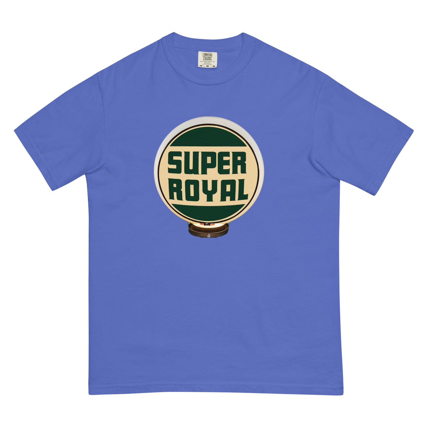 Super Royal Globe Style Unisex garment-dyed heavyweight t-shirt