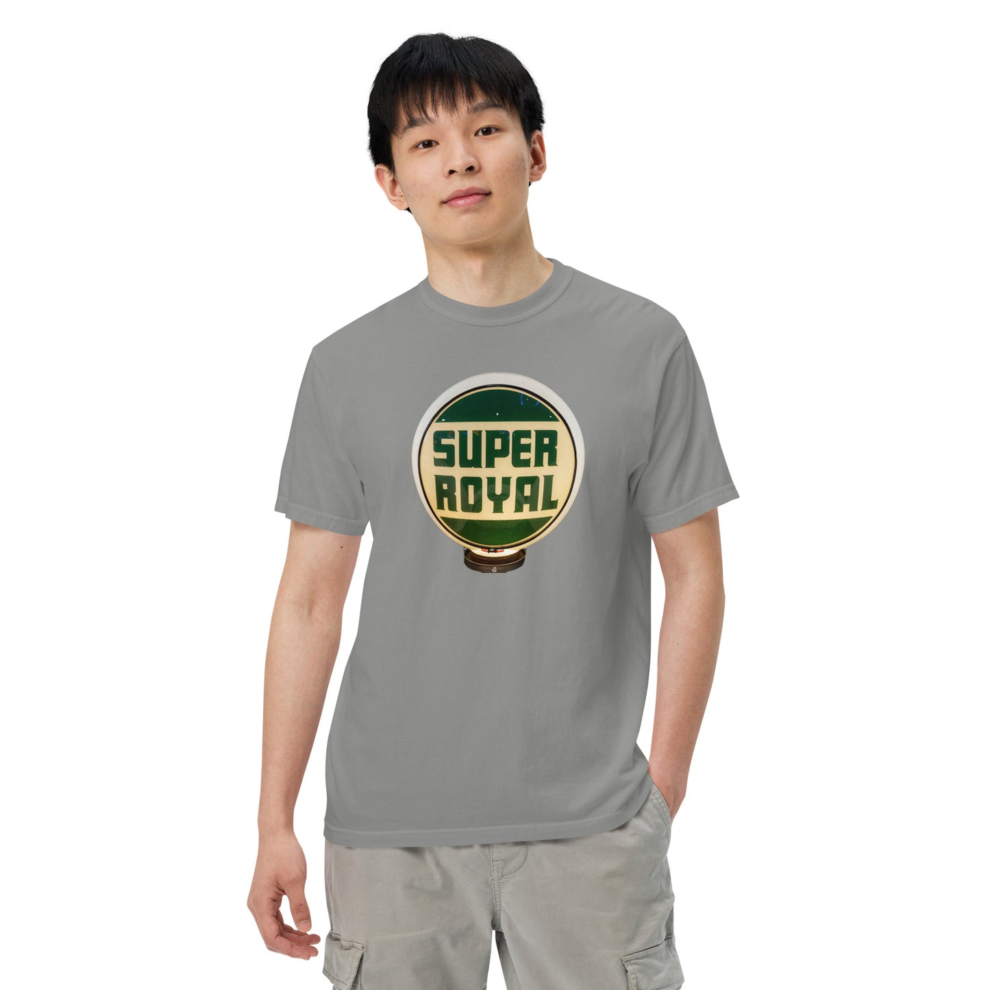 Super Royal Globe Unisex Heavyweight T-Shirt Design