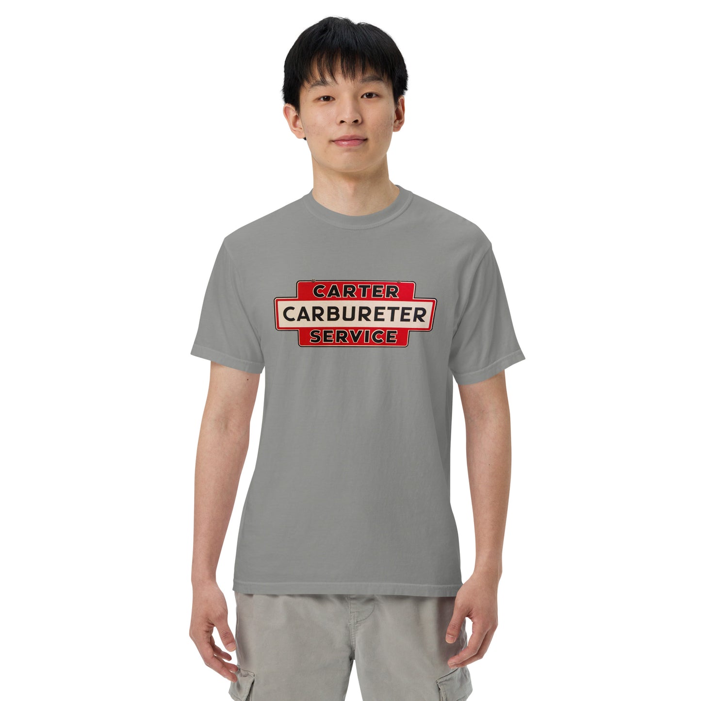 Carter Carb Service Unisex Heavyweight T-shirt Design