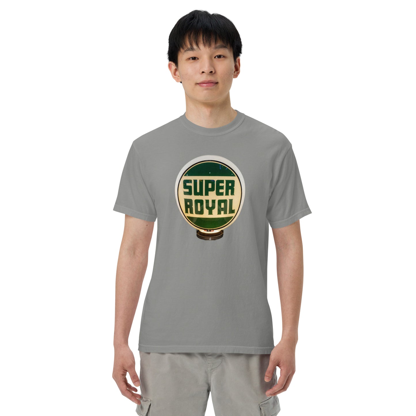 Super Royal Globe Unisex Heavyweight T-Shirt Design