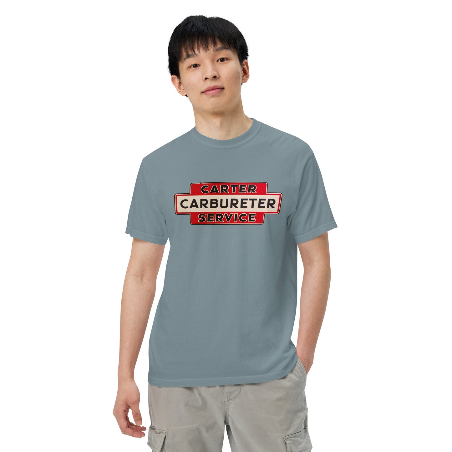 Carter Carb Service Unisex Heavyweight T-shirt Design