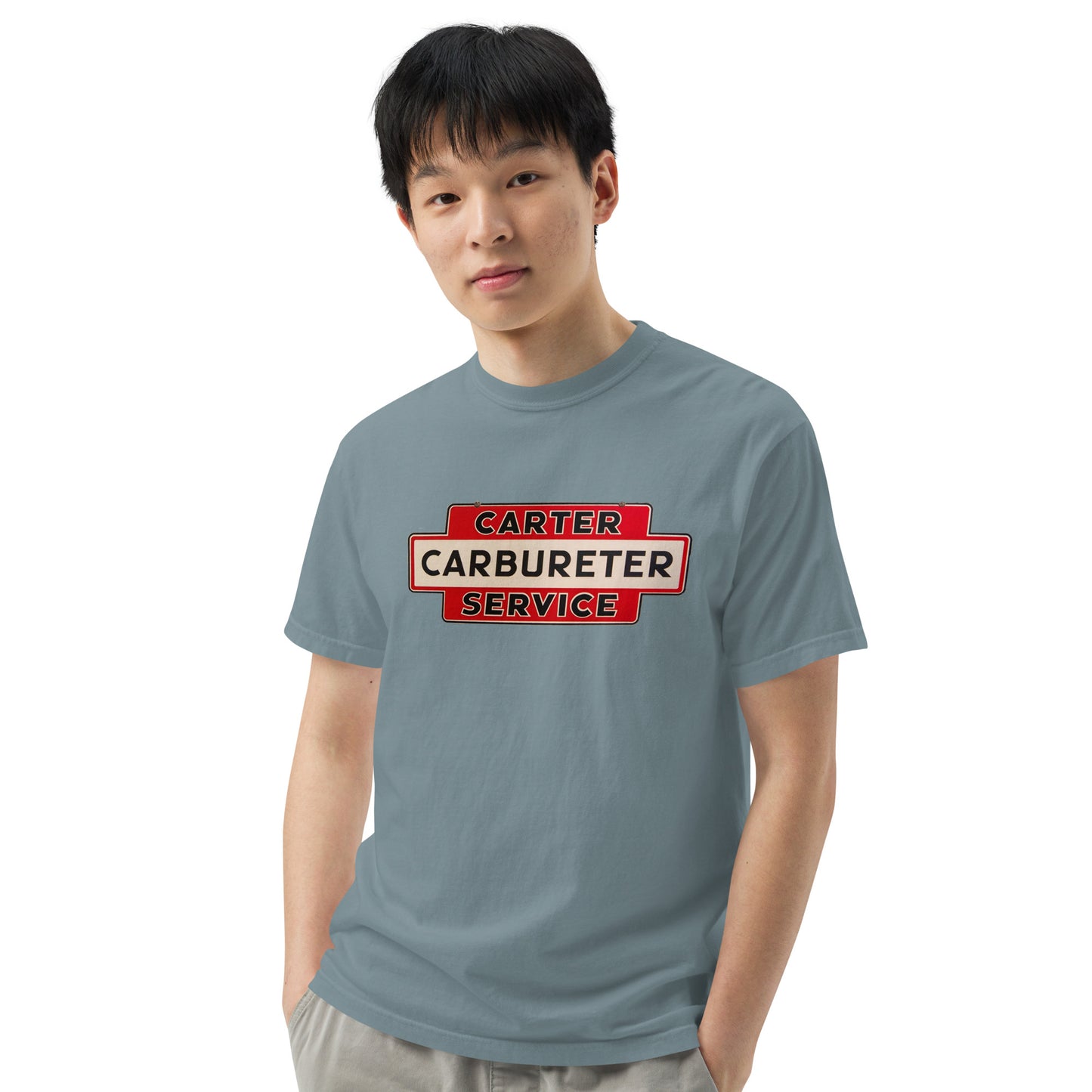 Carter Carb Service Unisex Heavyweight T-shirt Design