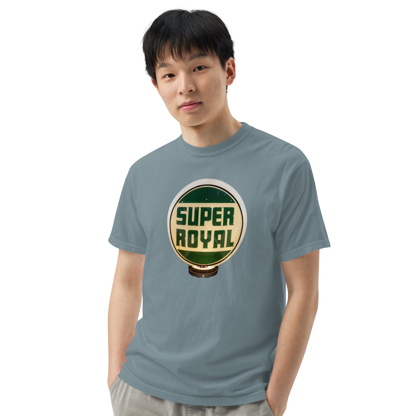 Super Royal Globe Unisex Heavyweight T-Shirt Design