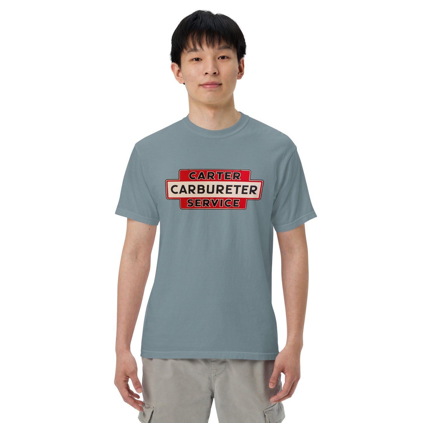 Carter Carb Service Unisex Heavyweight T-shirt Design