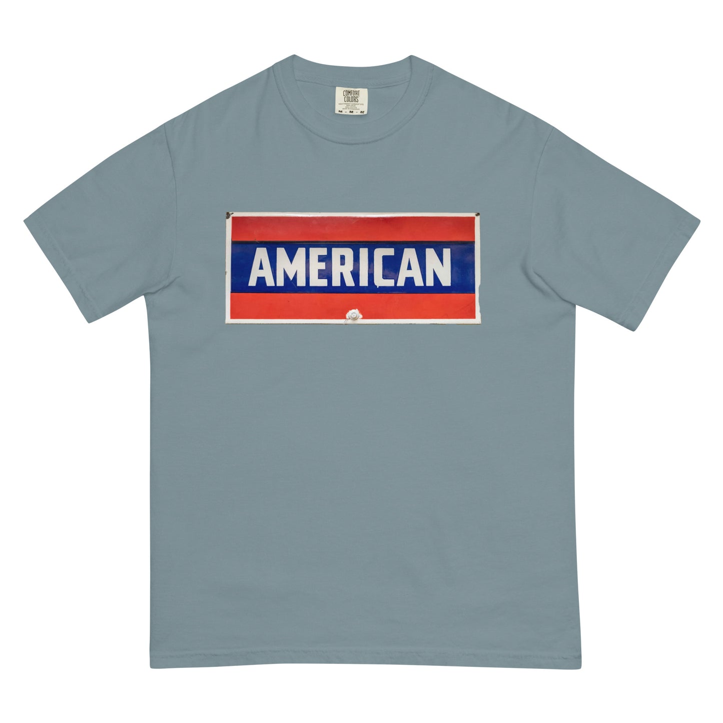 American Sign Porcelain Vintage Style Unisex garment-dyed heavyweight t-shirt