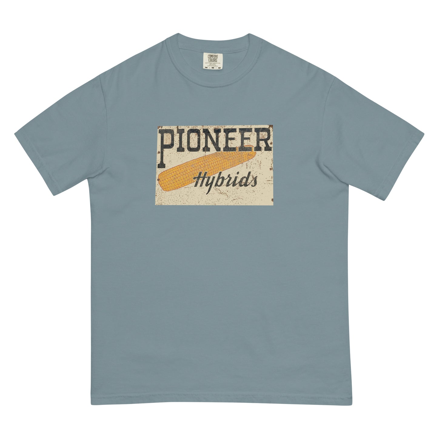 Vintage Pioneer Sign Unisex garment-dyed heavyweight t-shirt