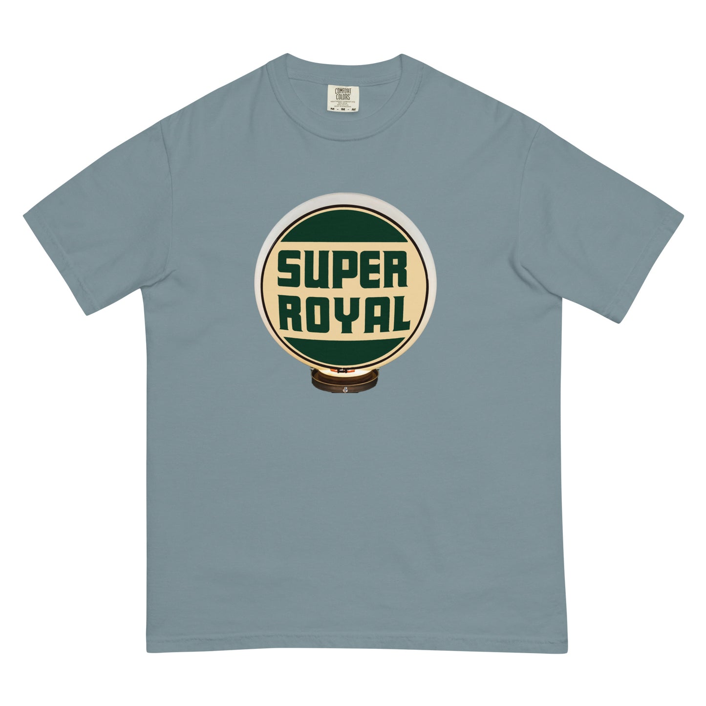 Super Royal Globe Style Unisex garment-dyed heavyweight t-shirt