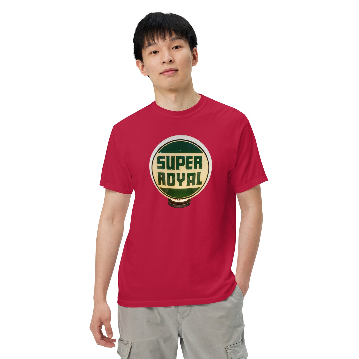 Super Royal Globe Unisex Heavyweight T-Shirt Design